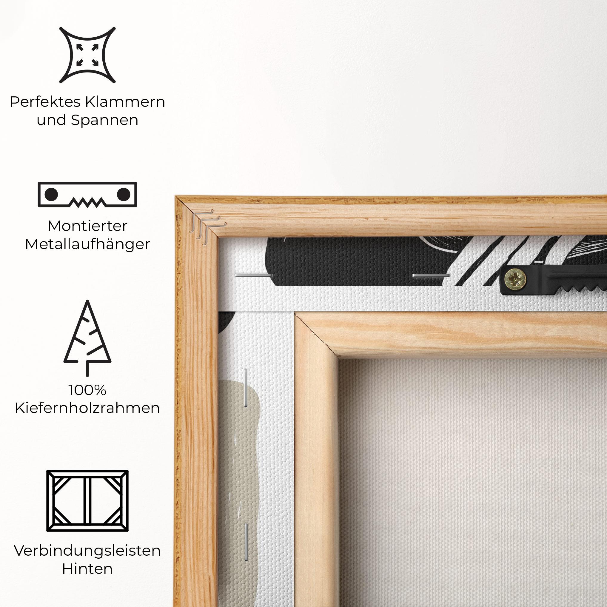 Leinwandbild Big Earring mockup 5