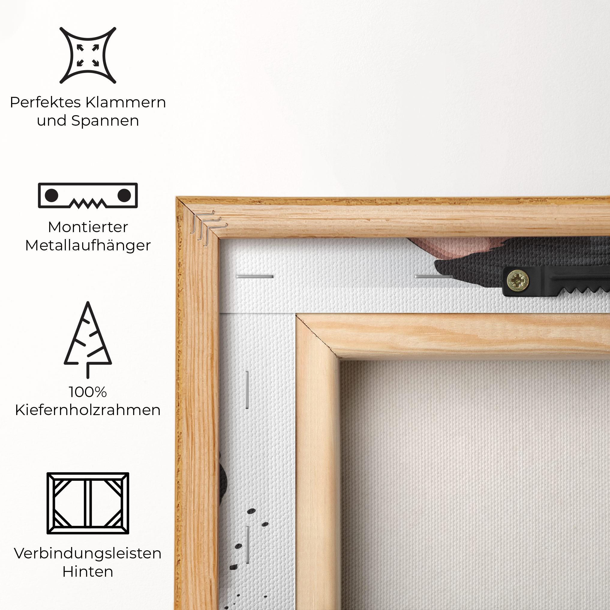 Leinwandbild Male With Crown mockup 5