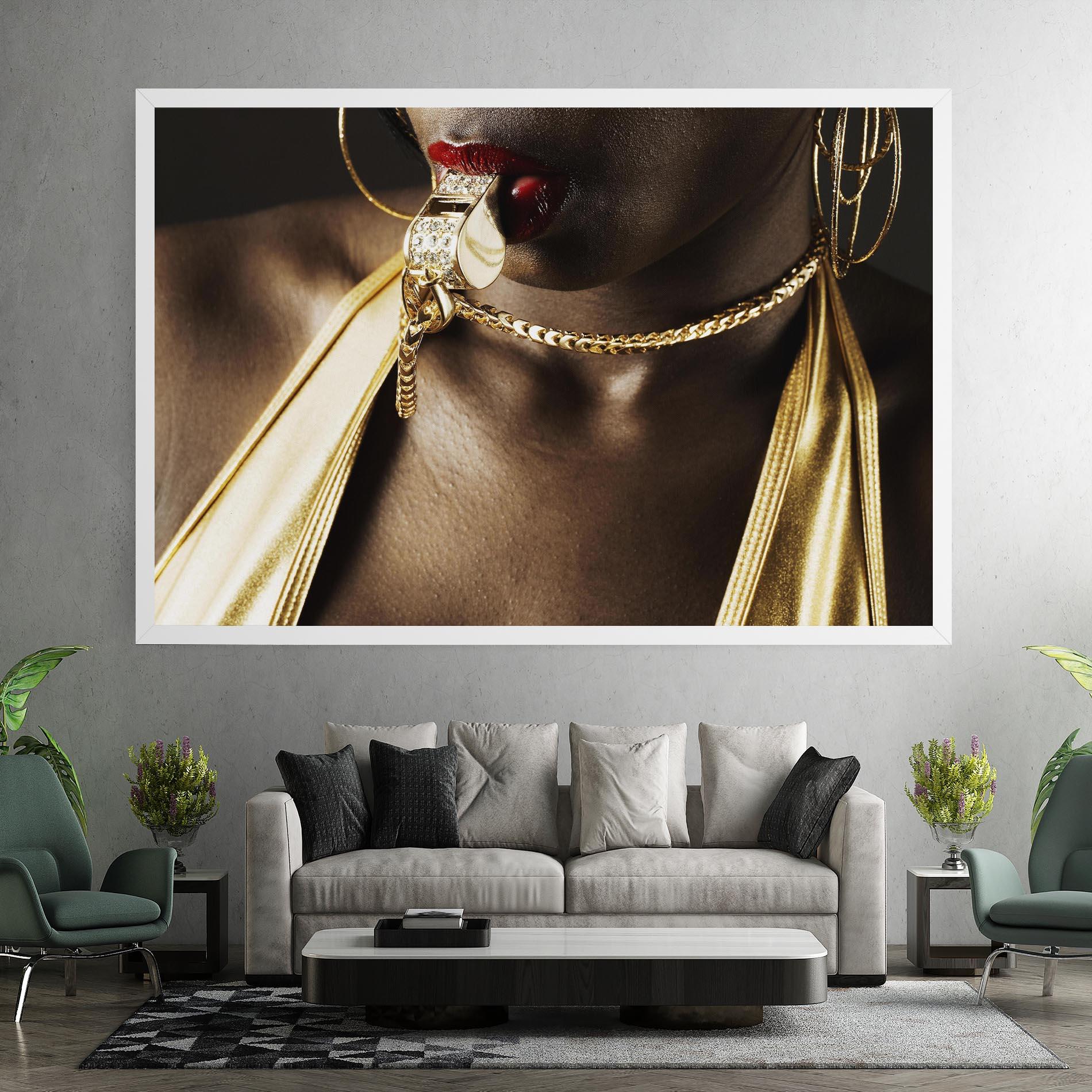 Leinwandbild Golden Whistle mockup 7