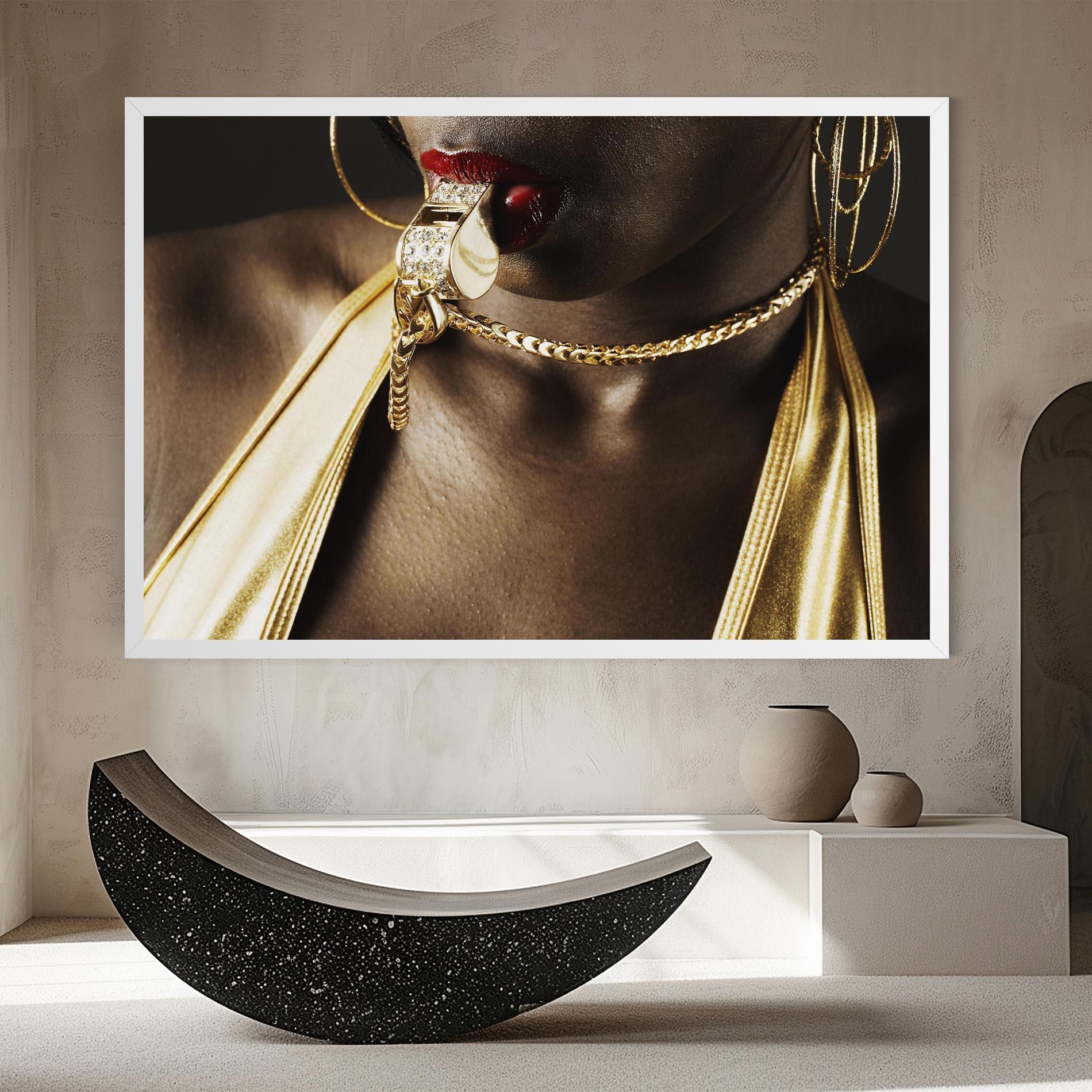 Leinwandbild Golden Whistle mockup 8