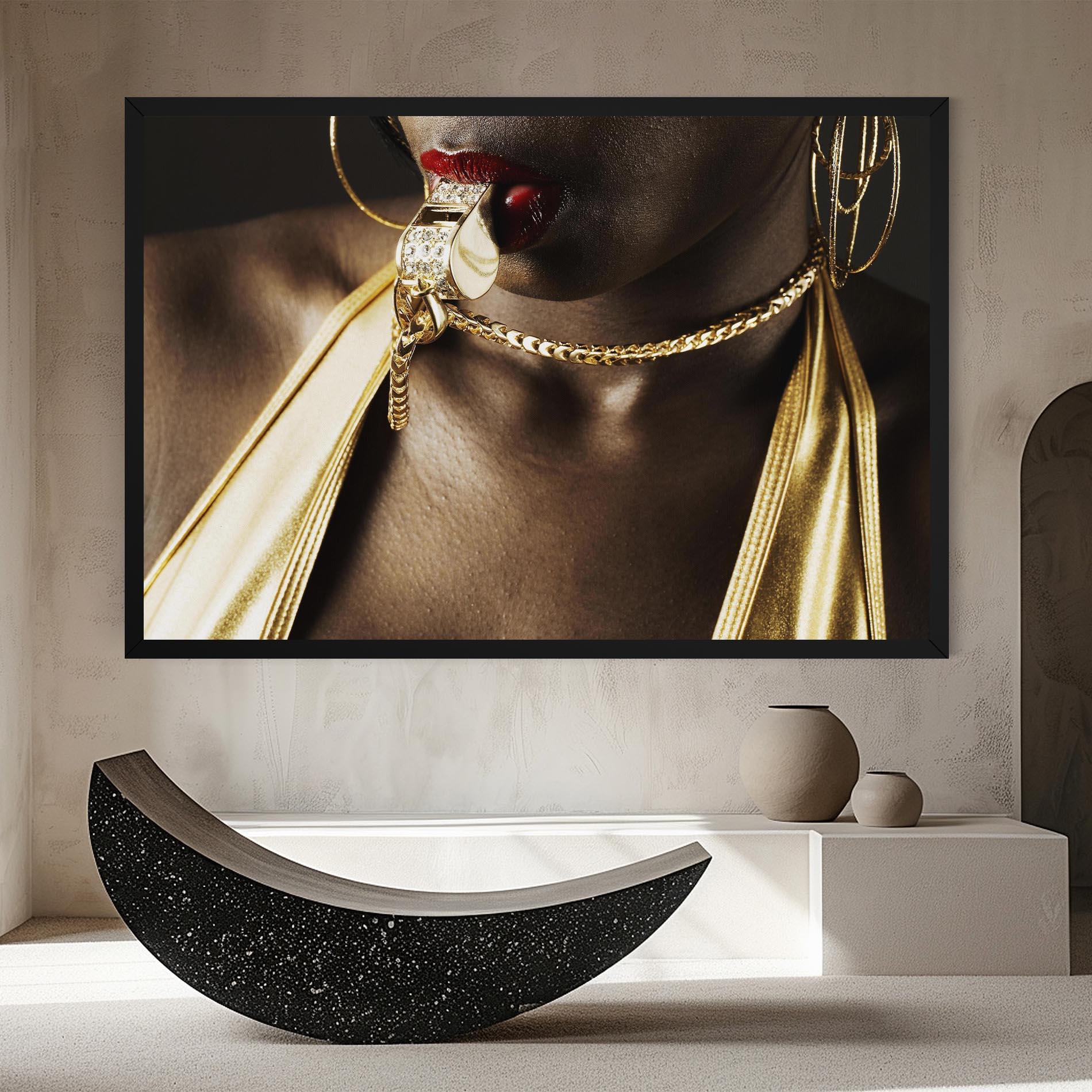 Leinwandbild Golden Whistle mockup 8