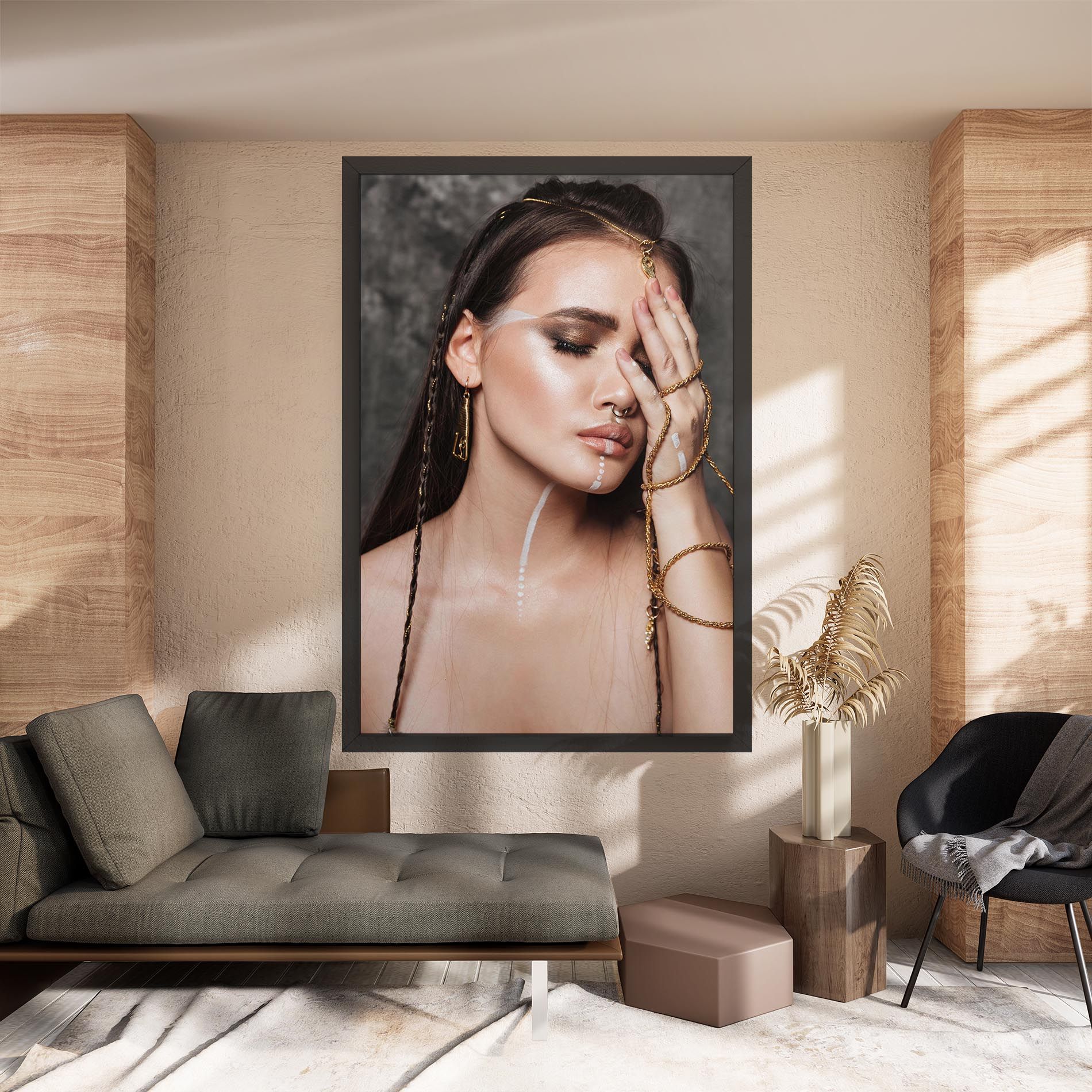 Gold Hand Accessory mockup 8