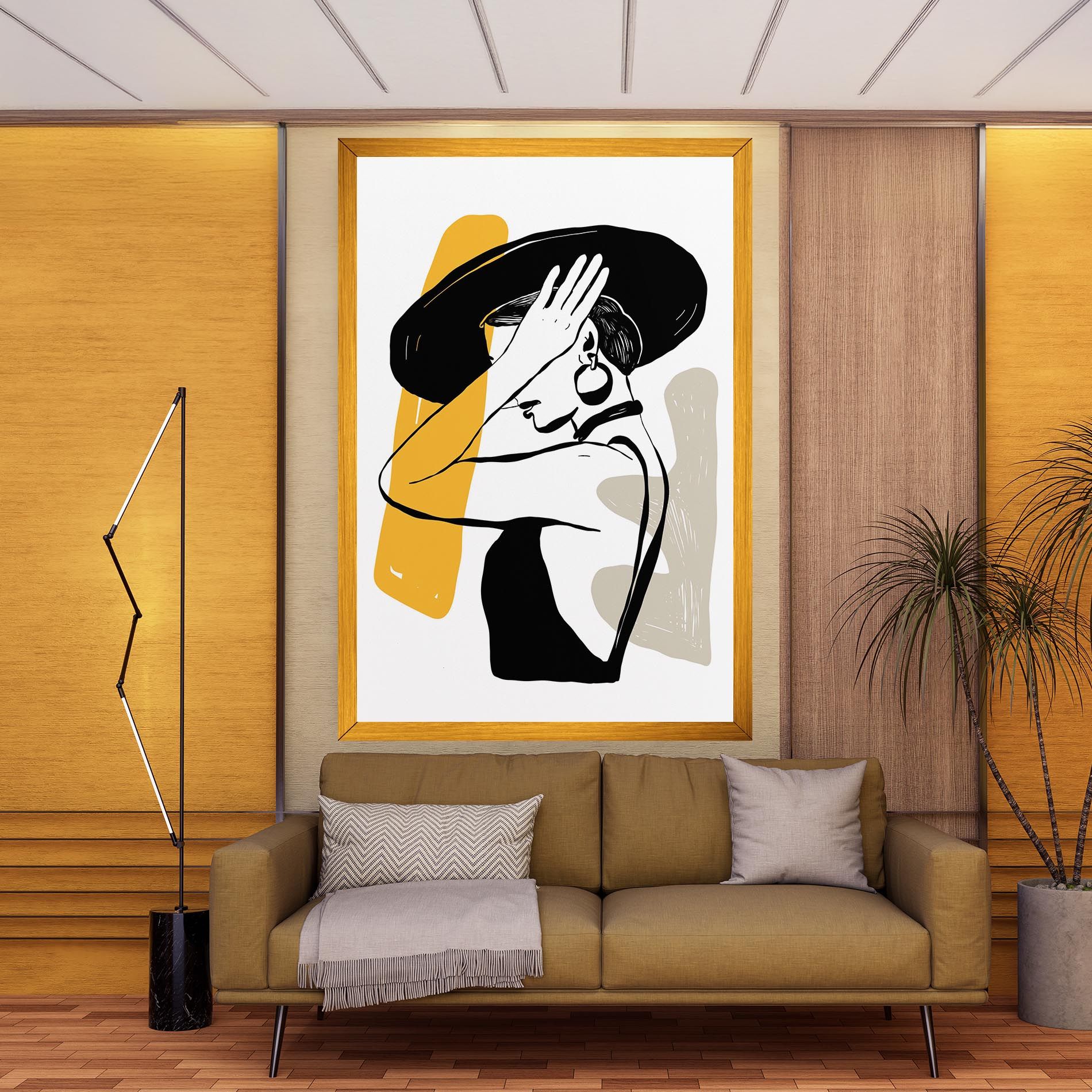 Big Earring mockup 9