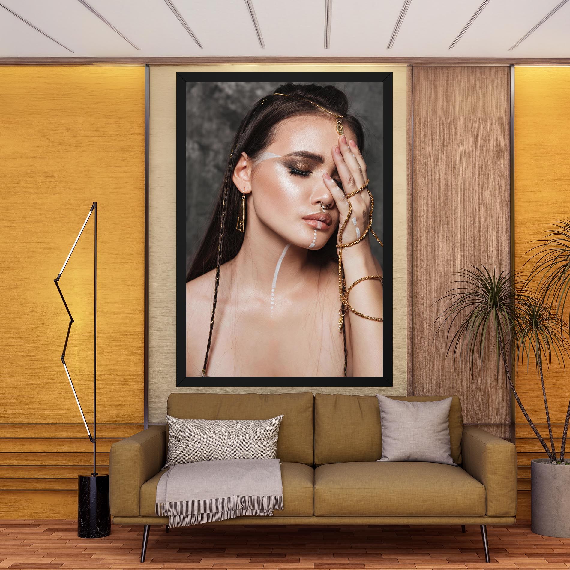 Gold Hand Accessory mockup 9