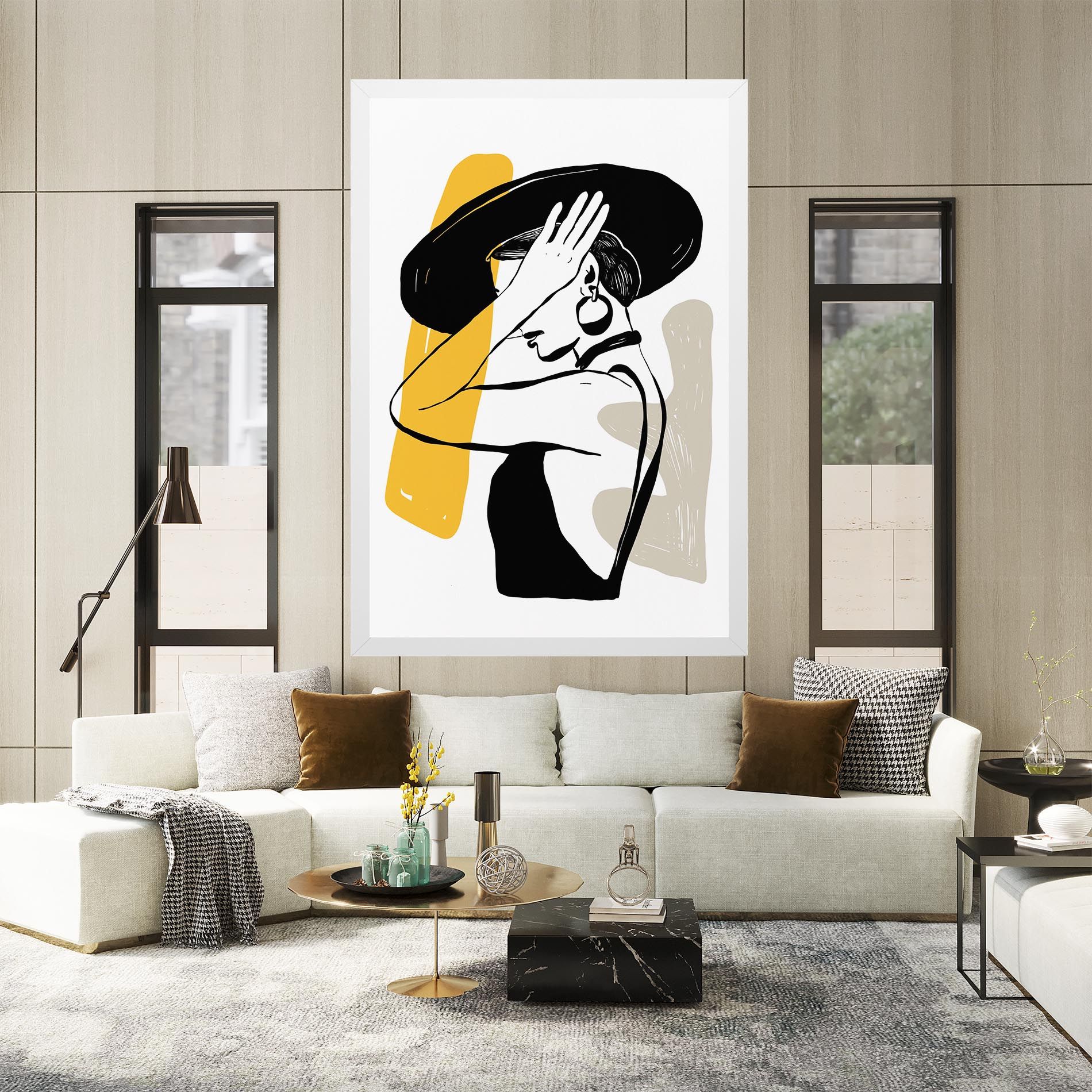 Big Earring mockup 2