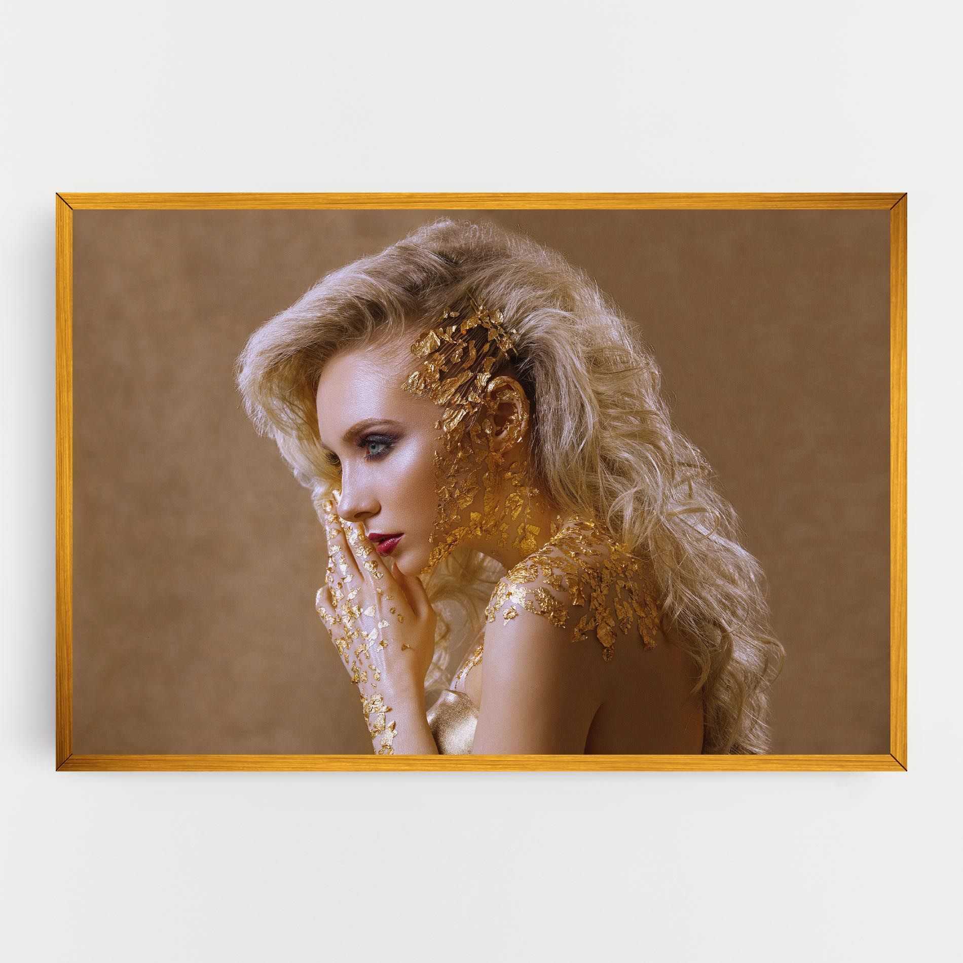 Gold Paper Makeup mockup 0