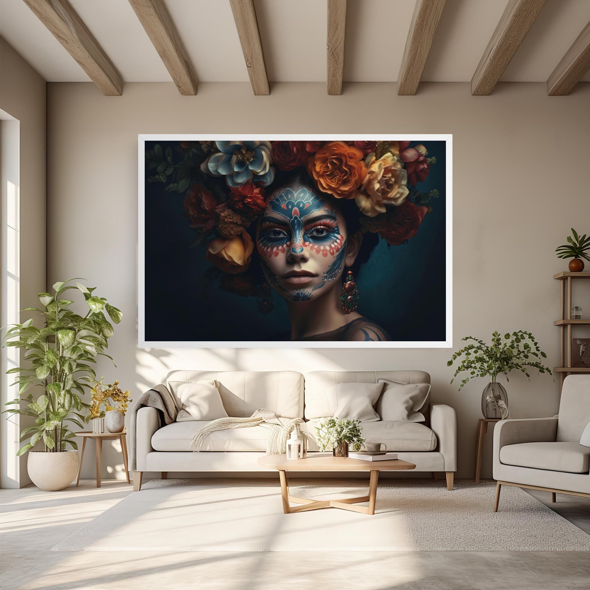 Skull Makeup mockup 6