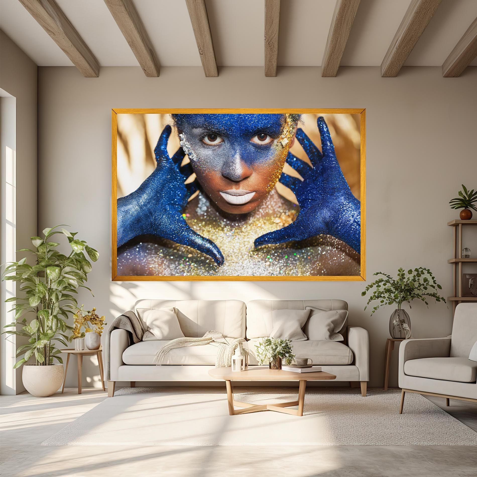 Glue Gold Glitter mockup 6