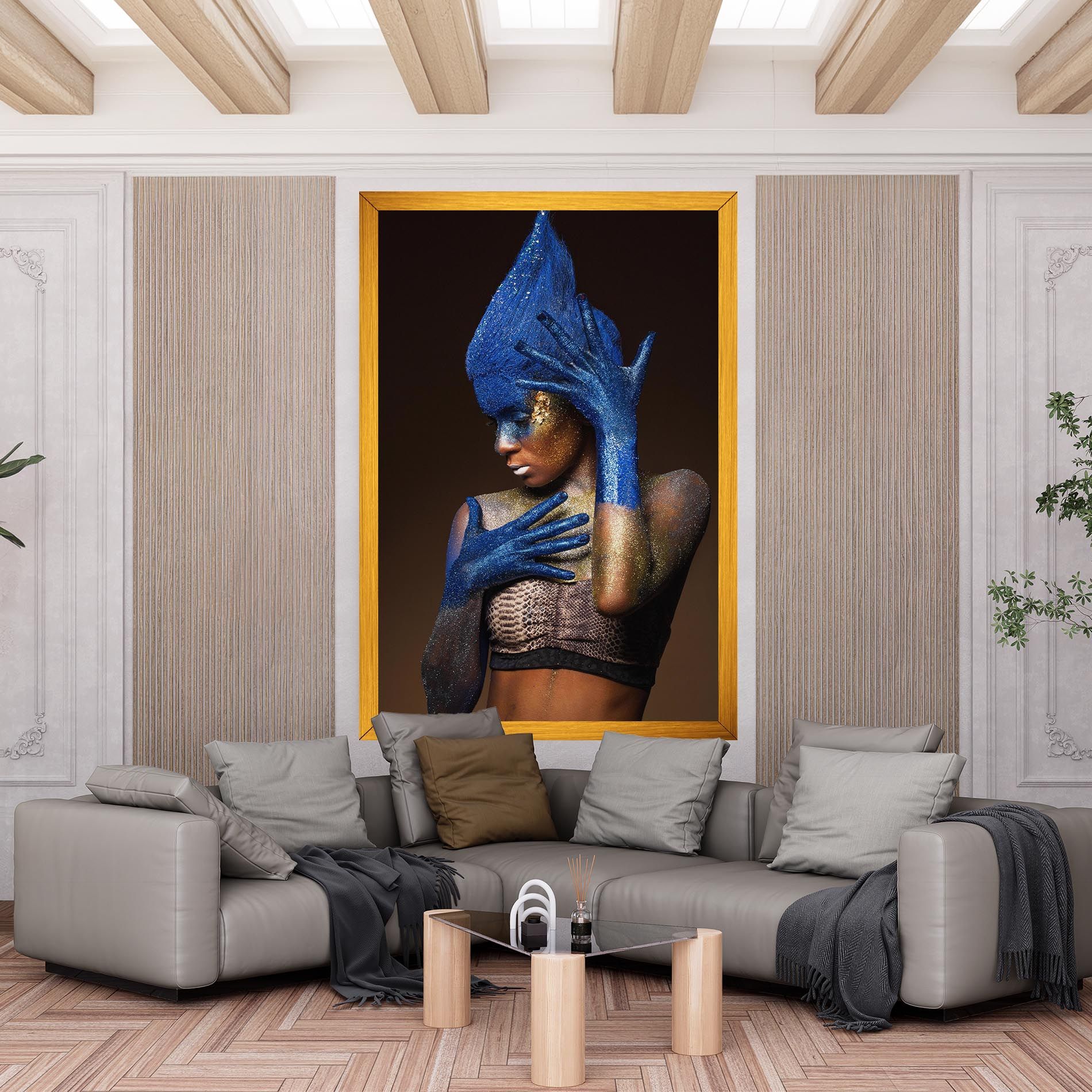 Blue Hands Makeup mockup 6