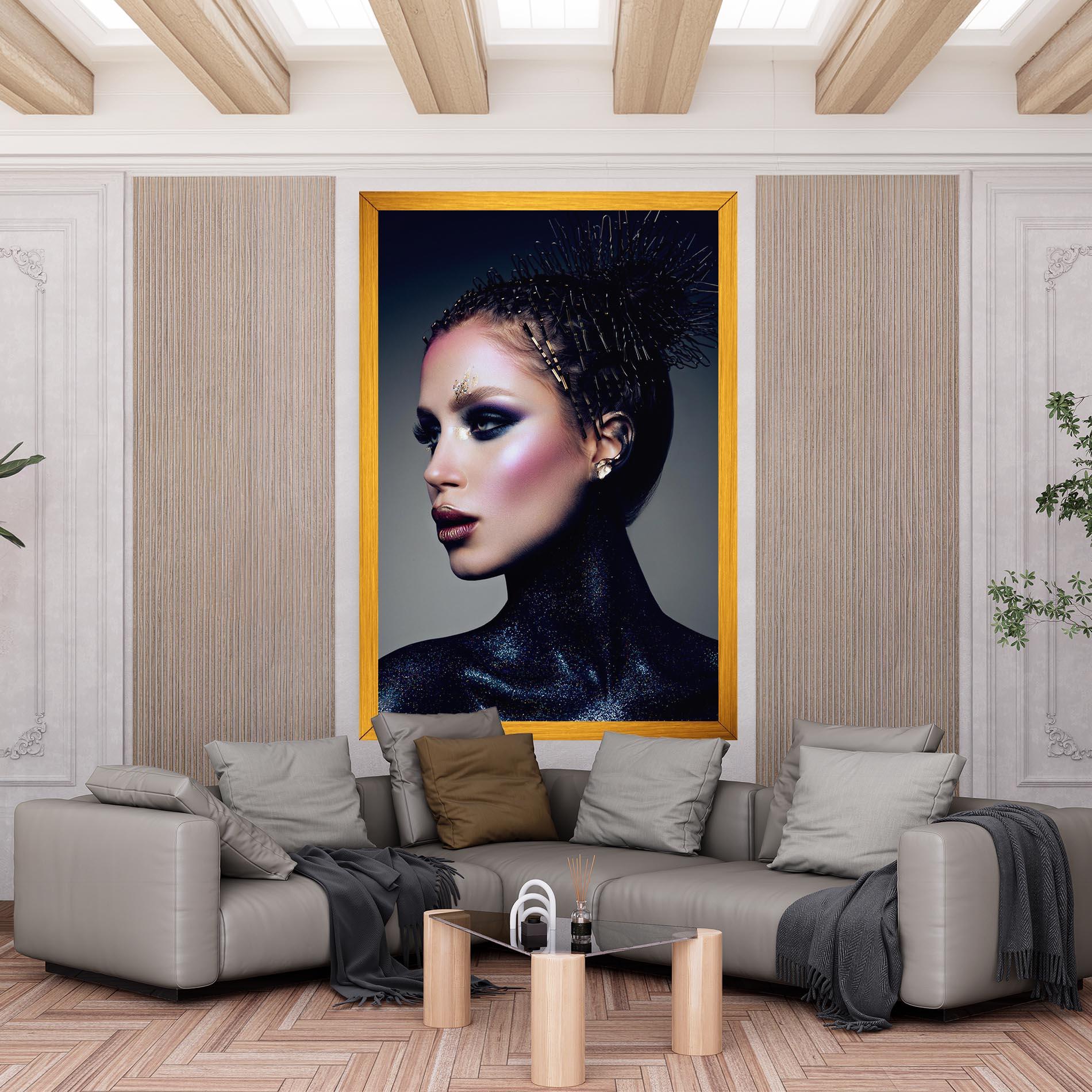 Leinwandbild Galaxy Neck mockup 6