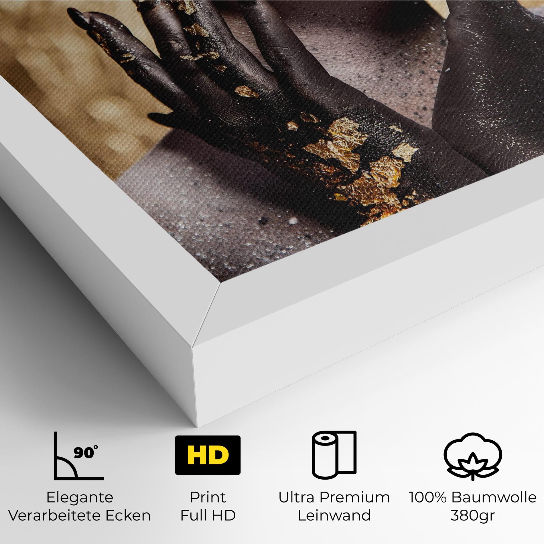 Artistic Glitter Makeup mockup 4