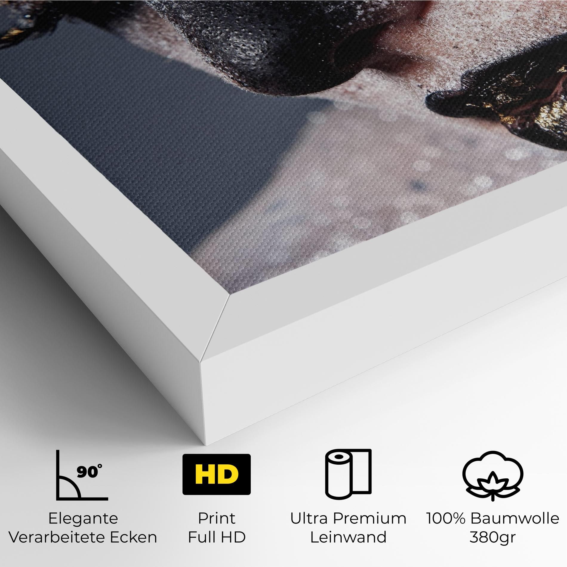 Beautiful Gold Artistic Makeup mockup 4