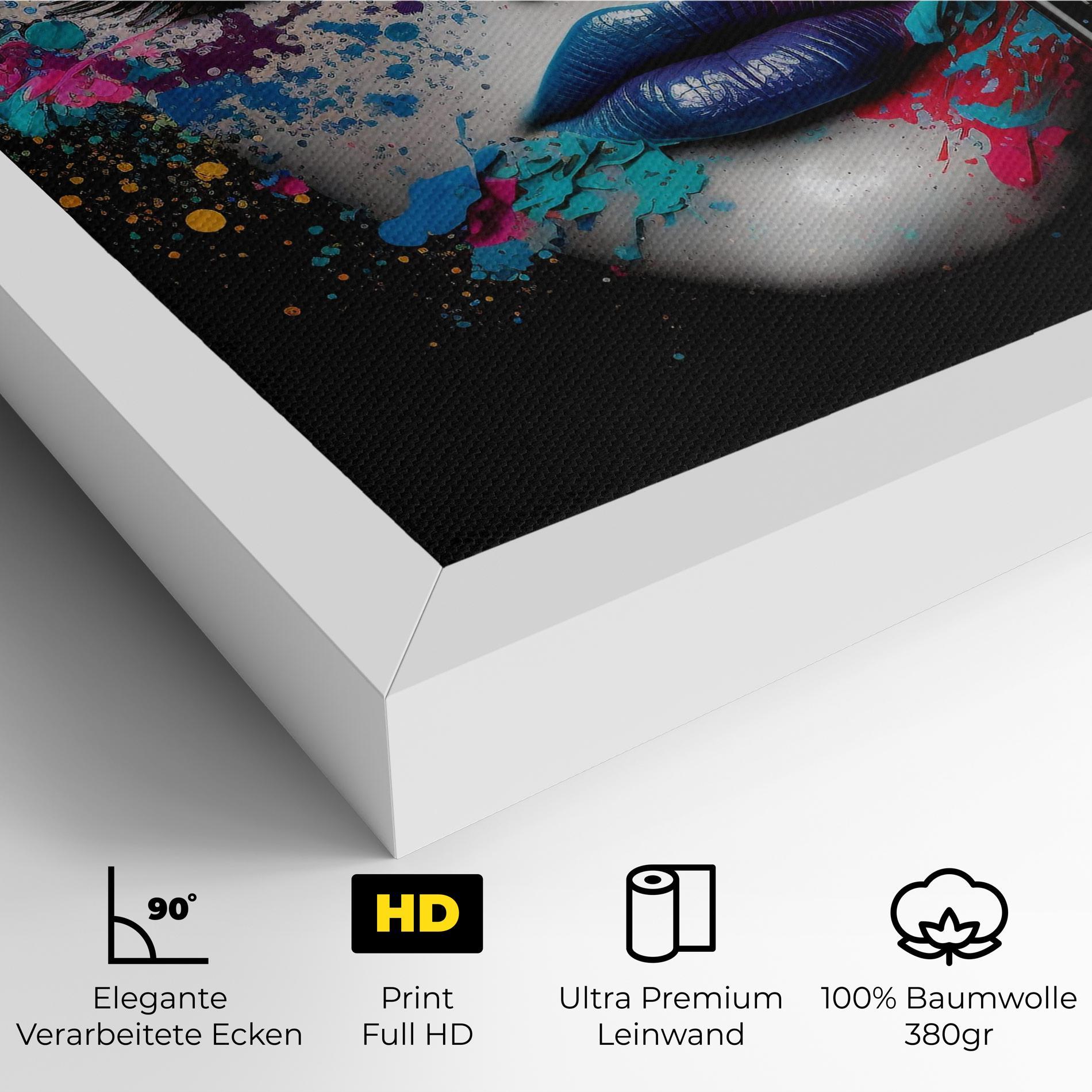 Leinwandbild Cosmetology Concept mockup 4