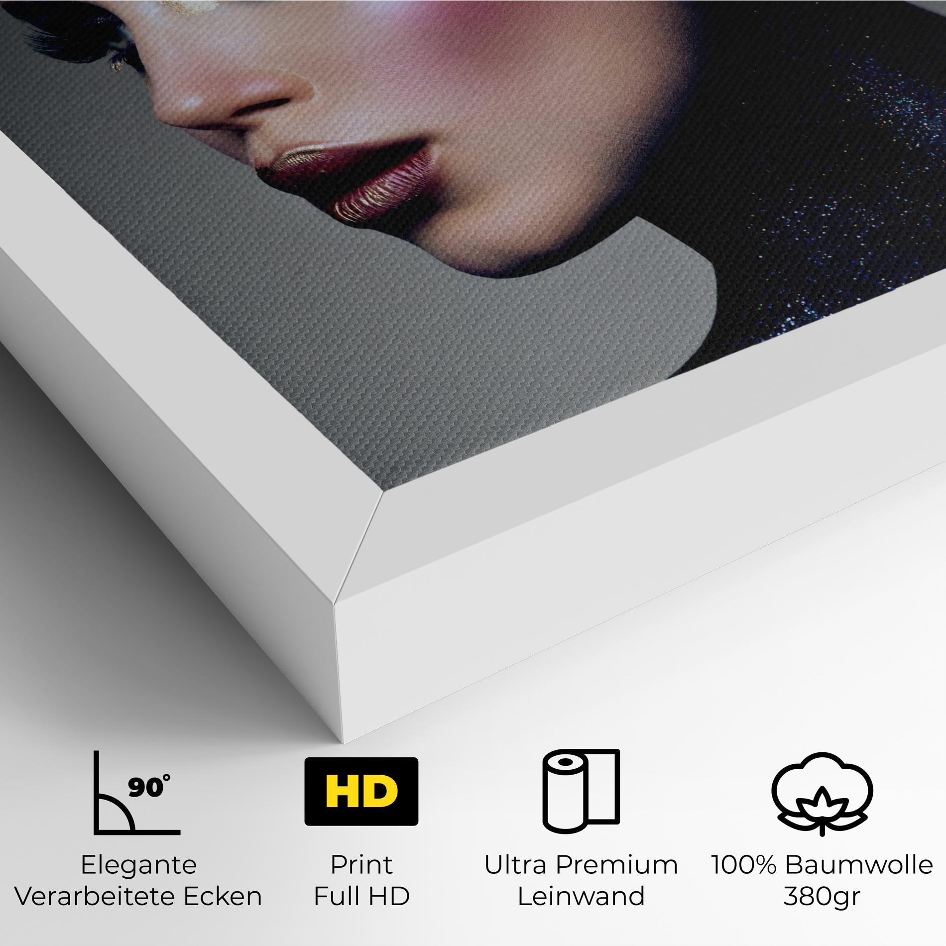 Leinwandbild Galaxy Neck mockup 4