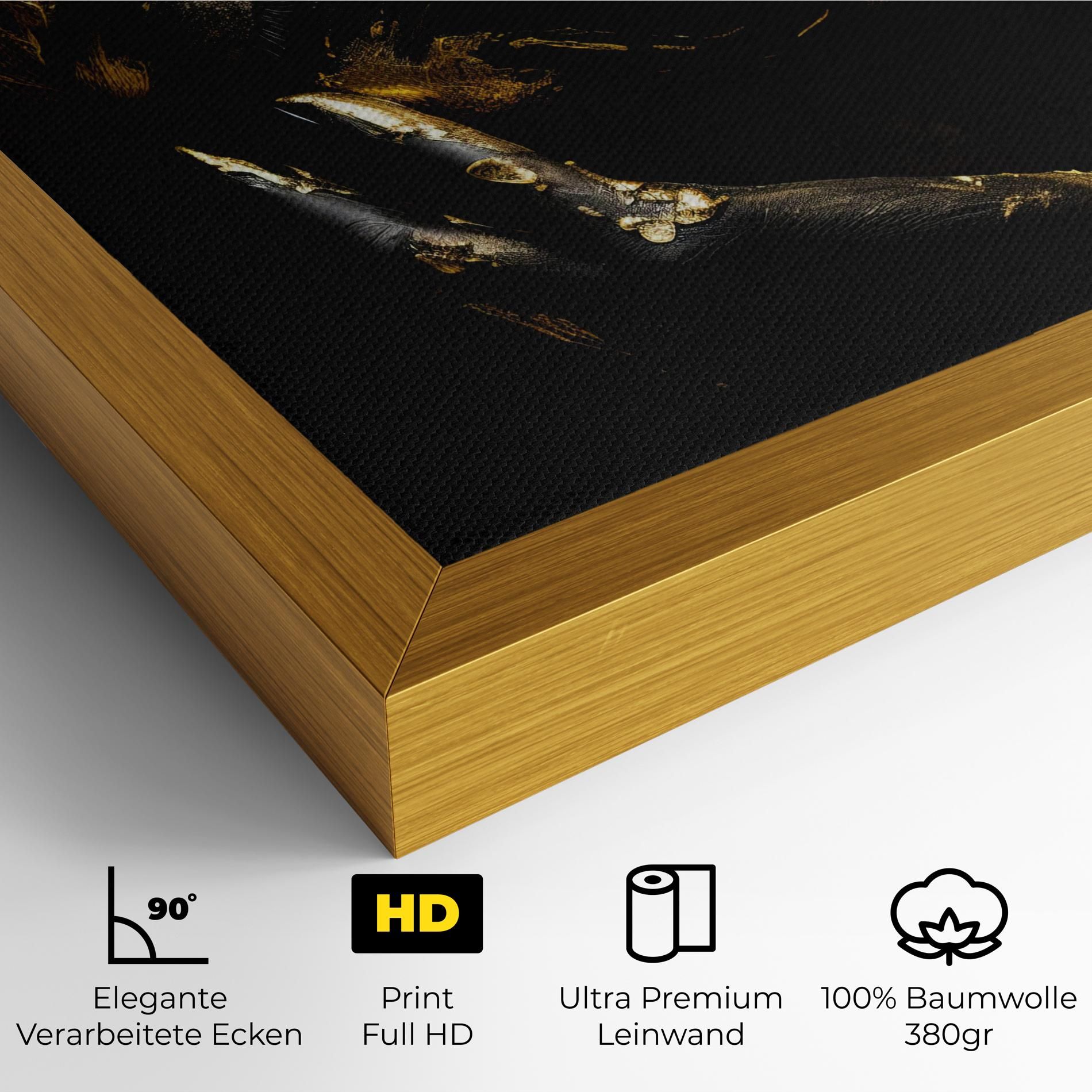 Gold Makeup On Black mockup 4