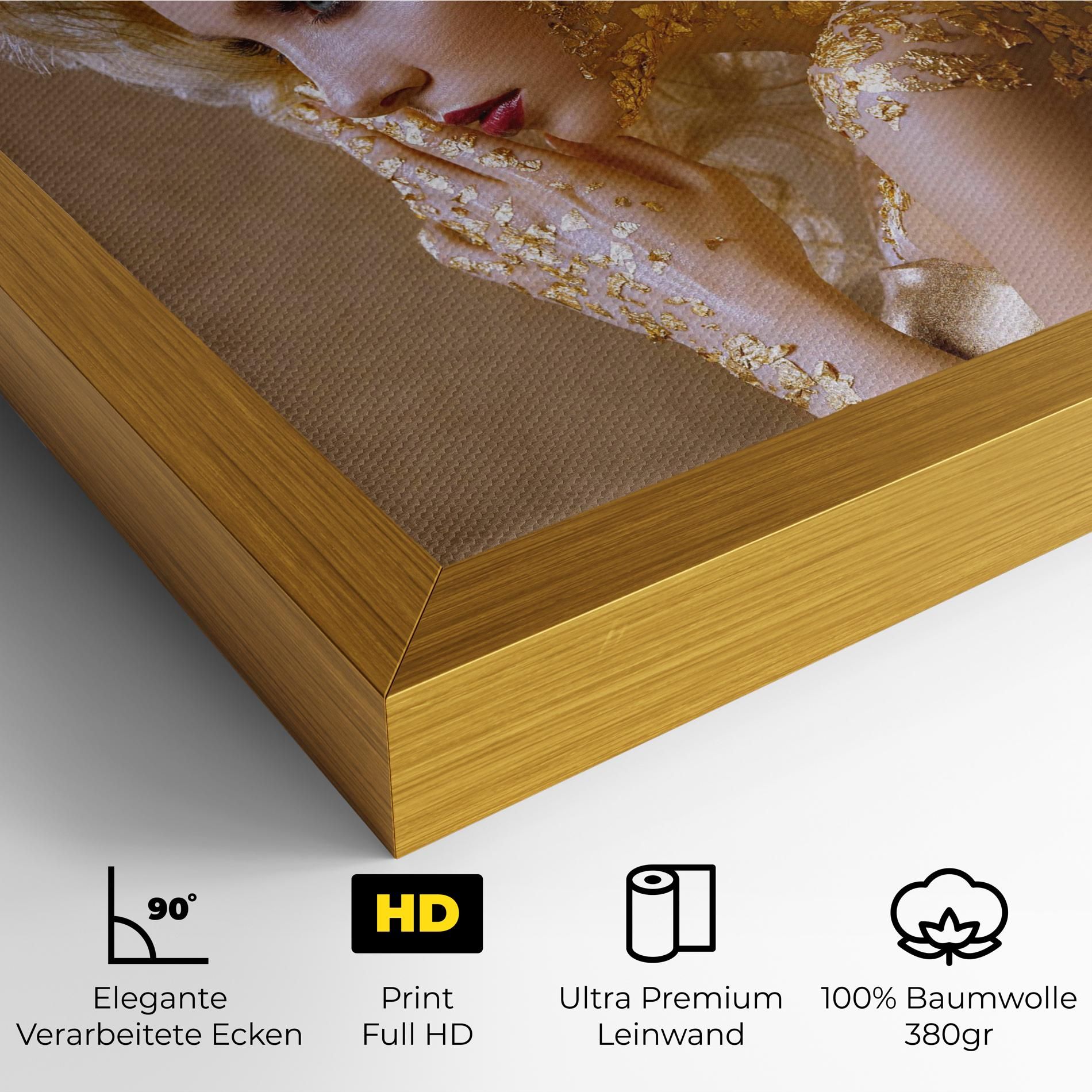 Gold Paper Makeup mockup 4