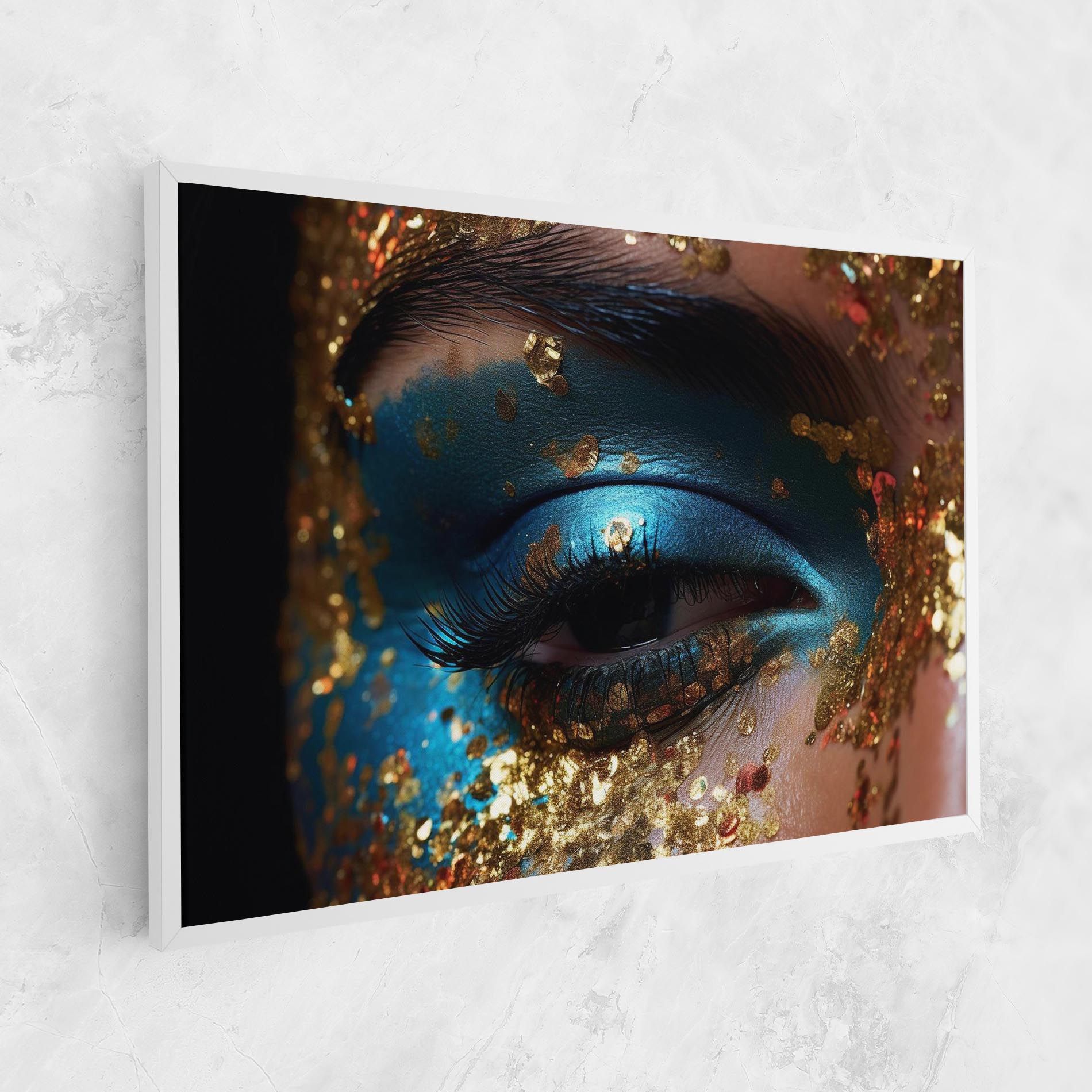Blue Gold Glitter mockup 1