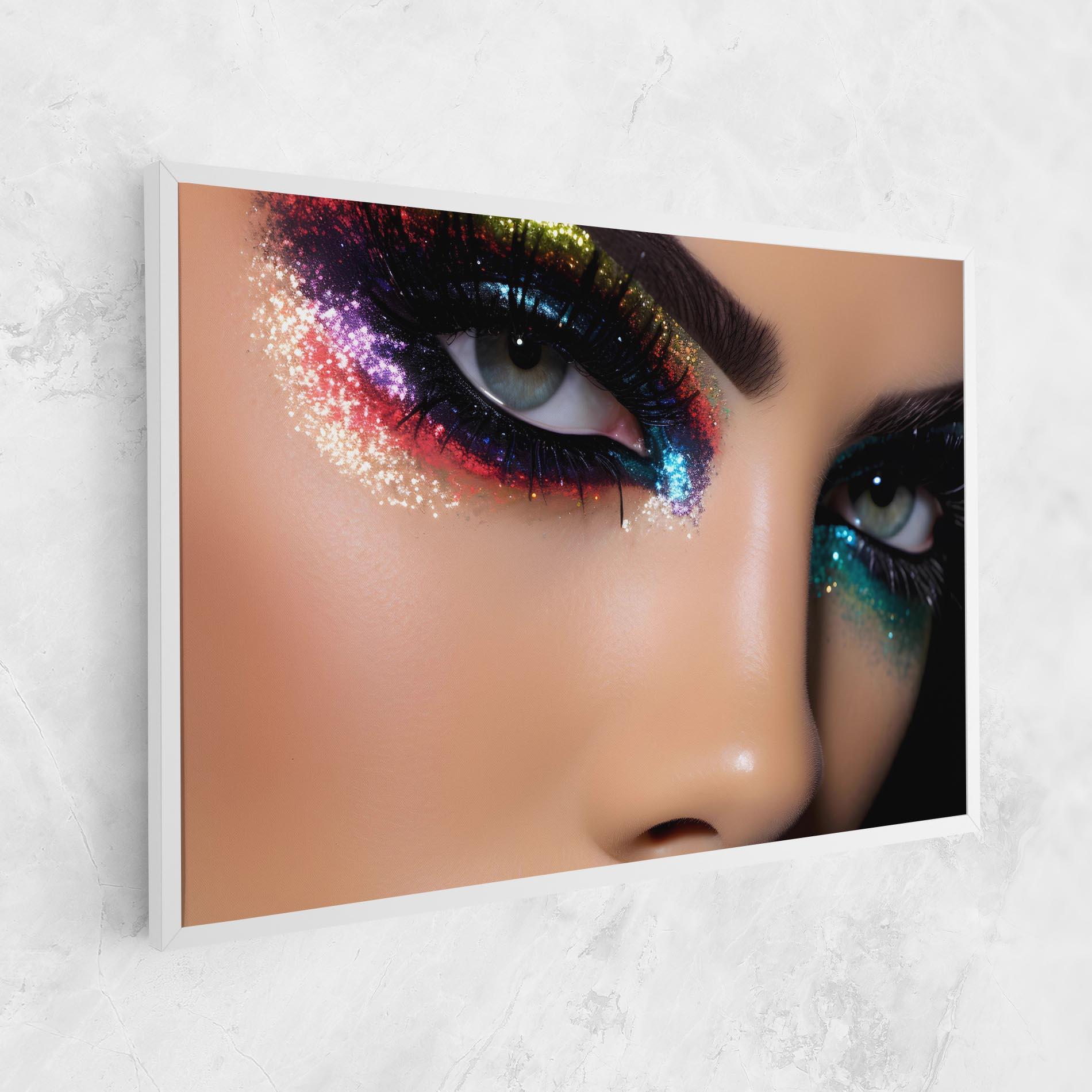 Leinwandbild Feminine Makeup Model mockup 1