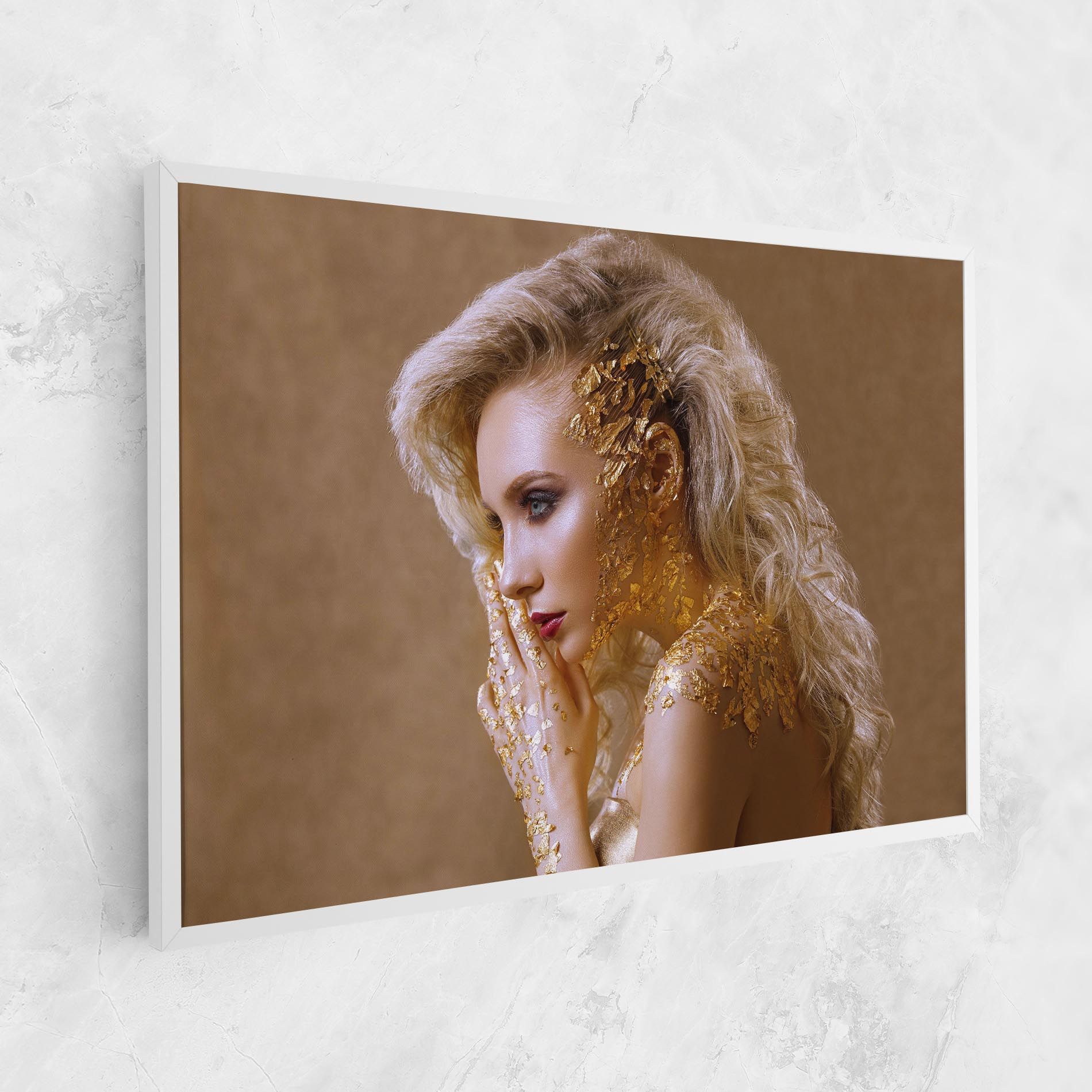 Gold Paper Makeup mockup 1