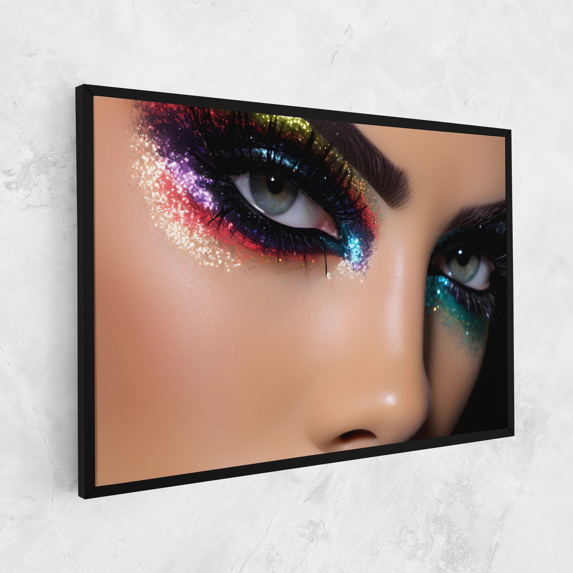Leinwandbild Feminine Makeup Model mockup 1