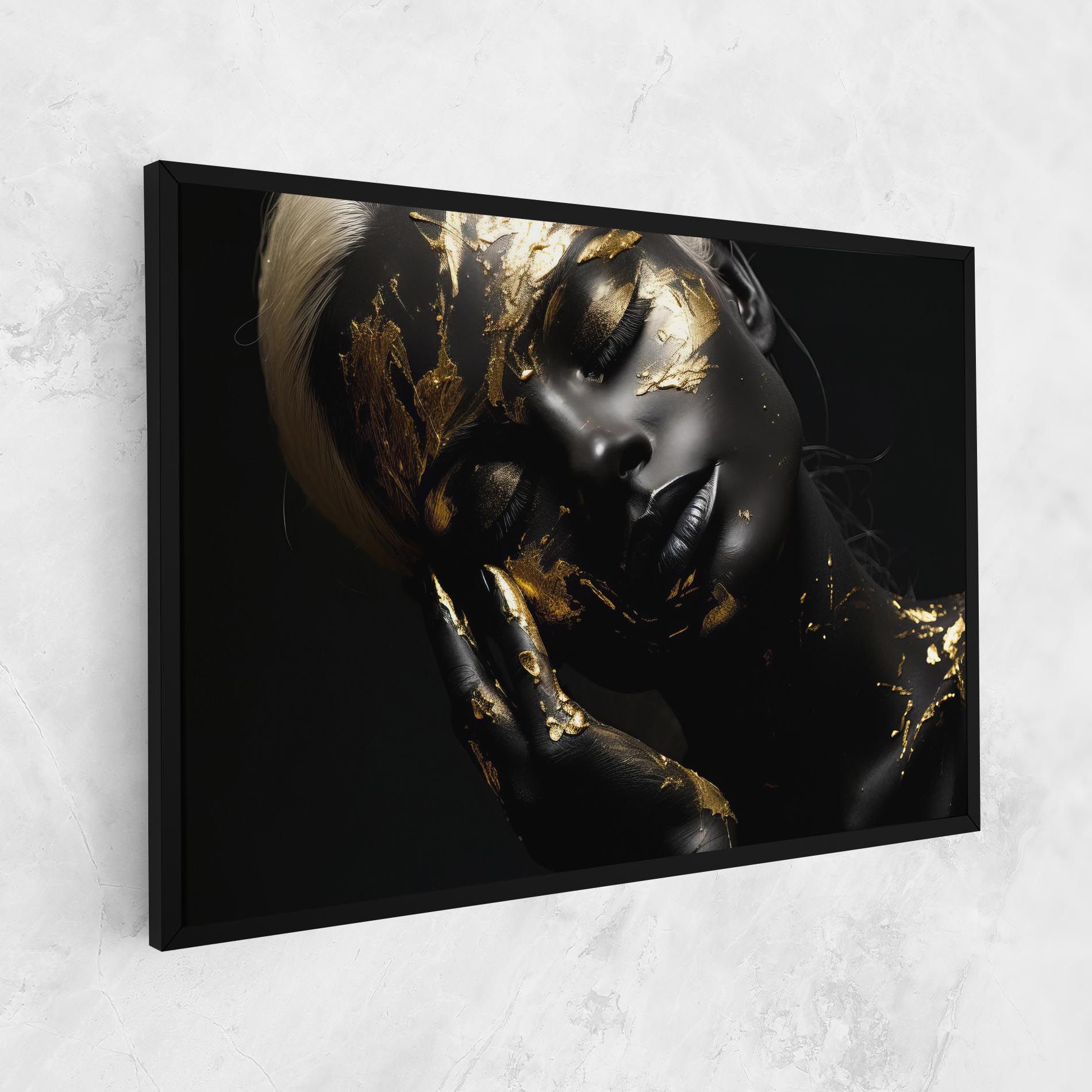 Gold Makeup On Black mockup 1