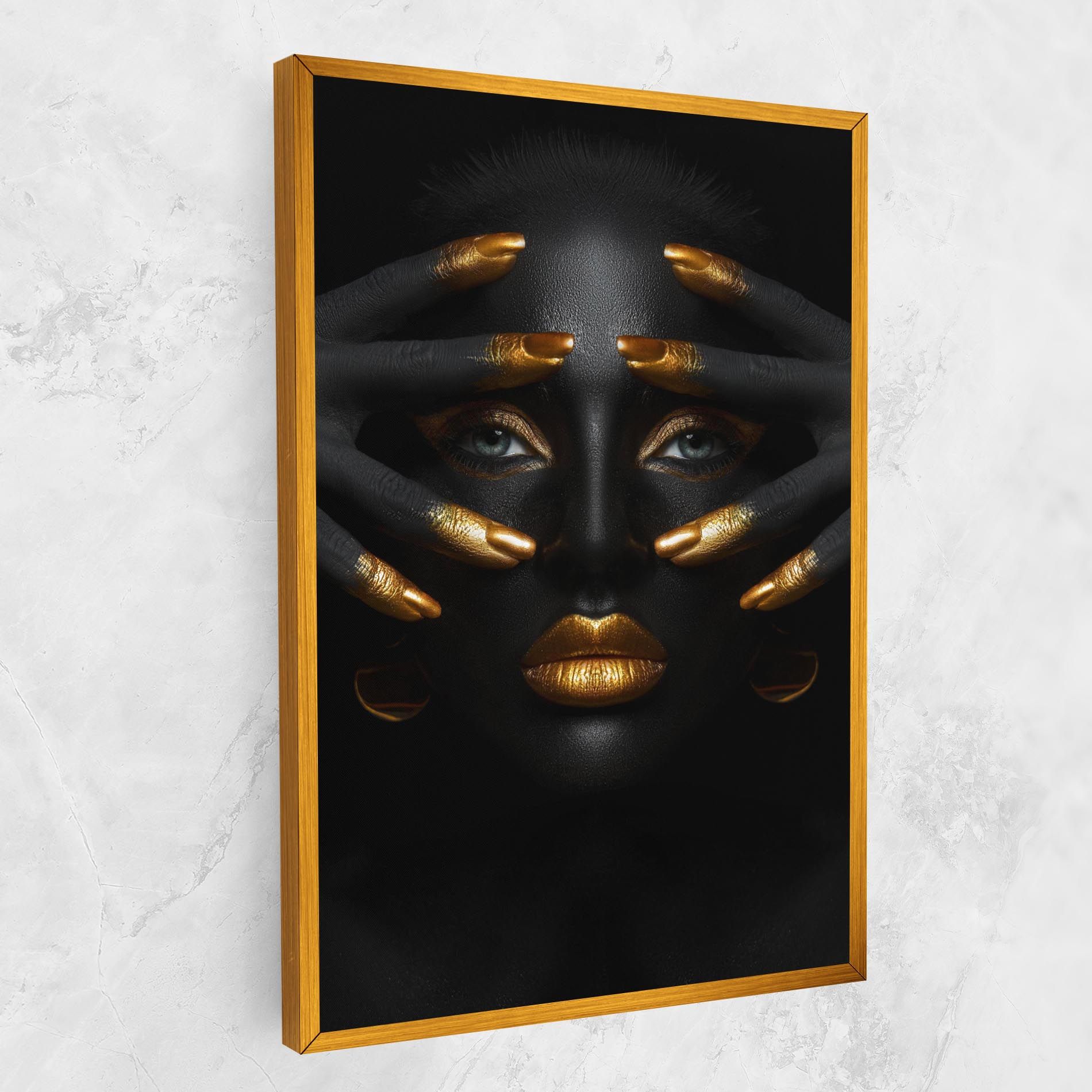 Gold Makeup Fingertips mockup 1