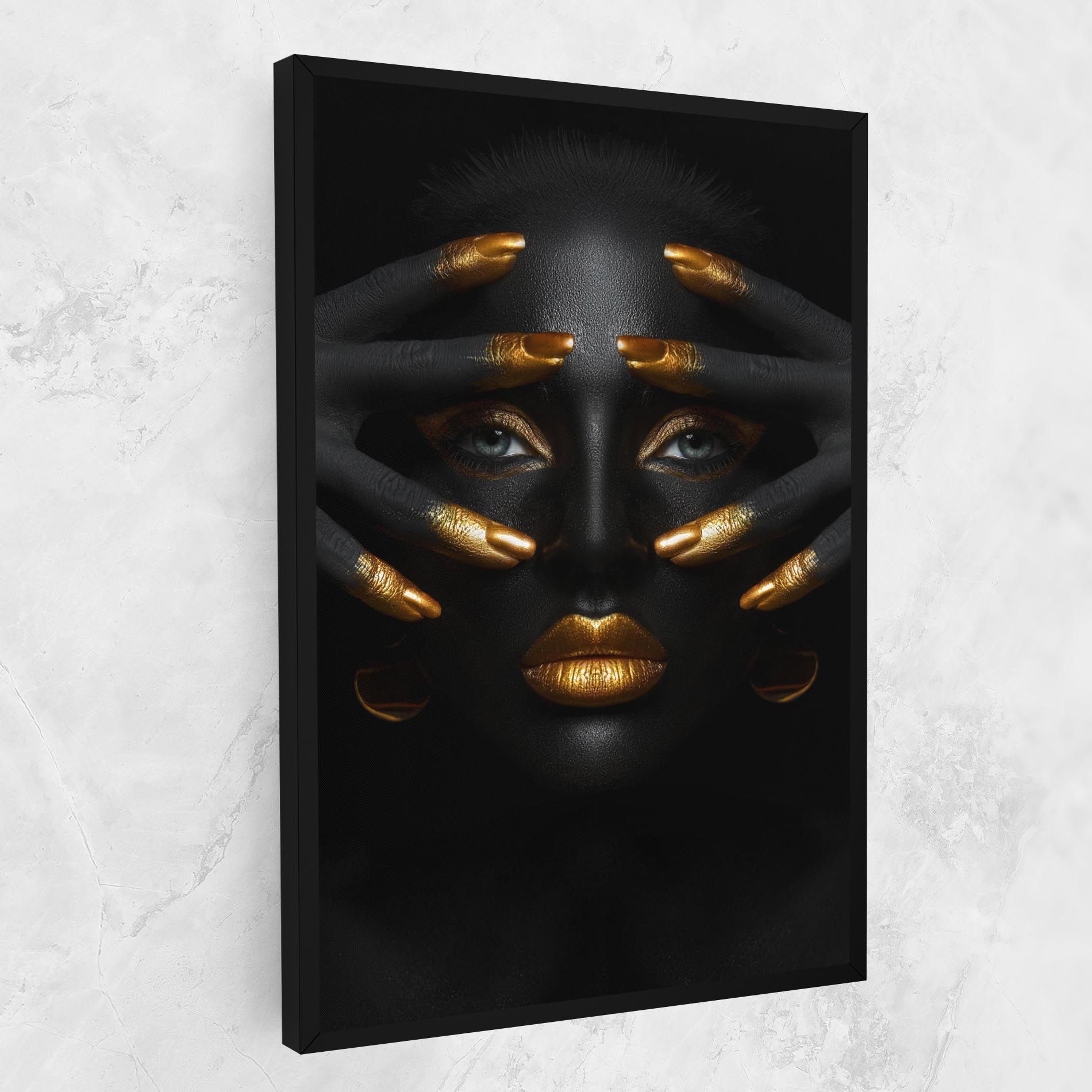 Gold Makeup Fingertips mockup 1