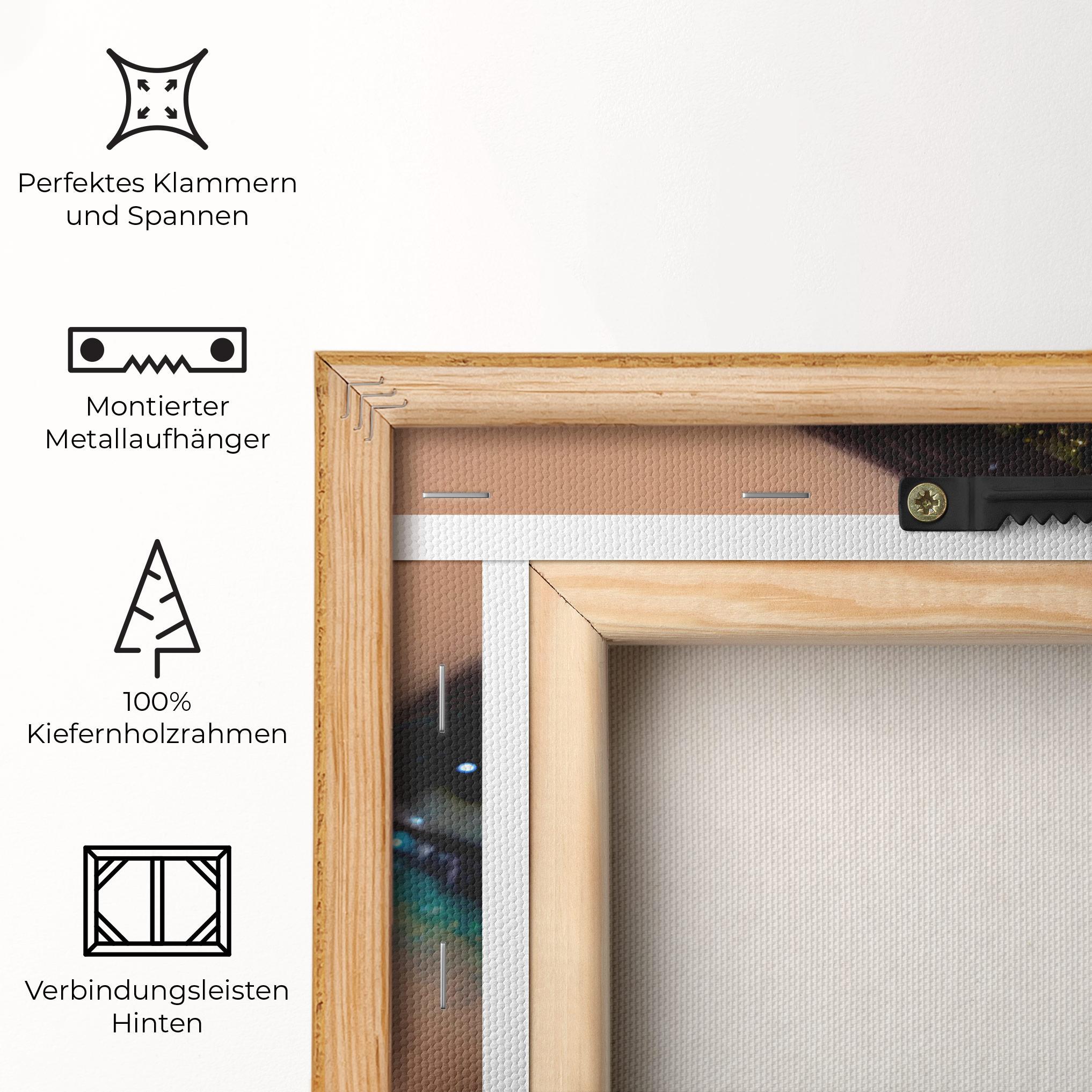 Leinwandbild Feminine Makeup Model mockup 5