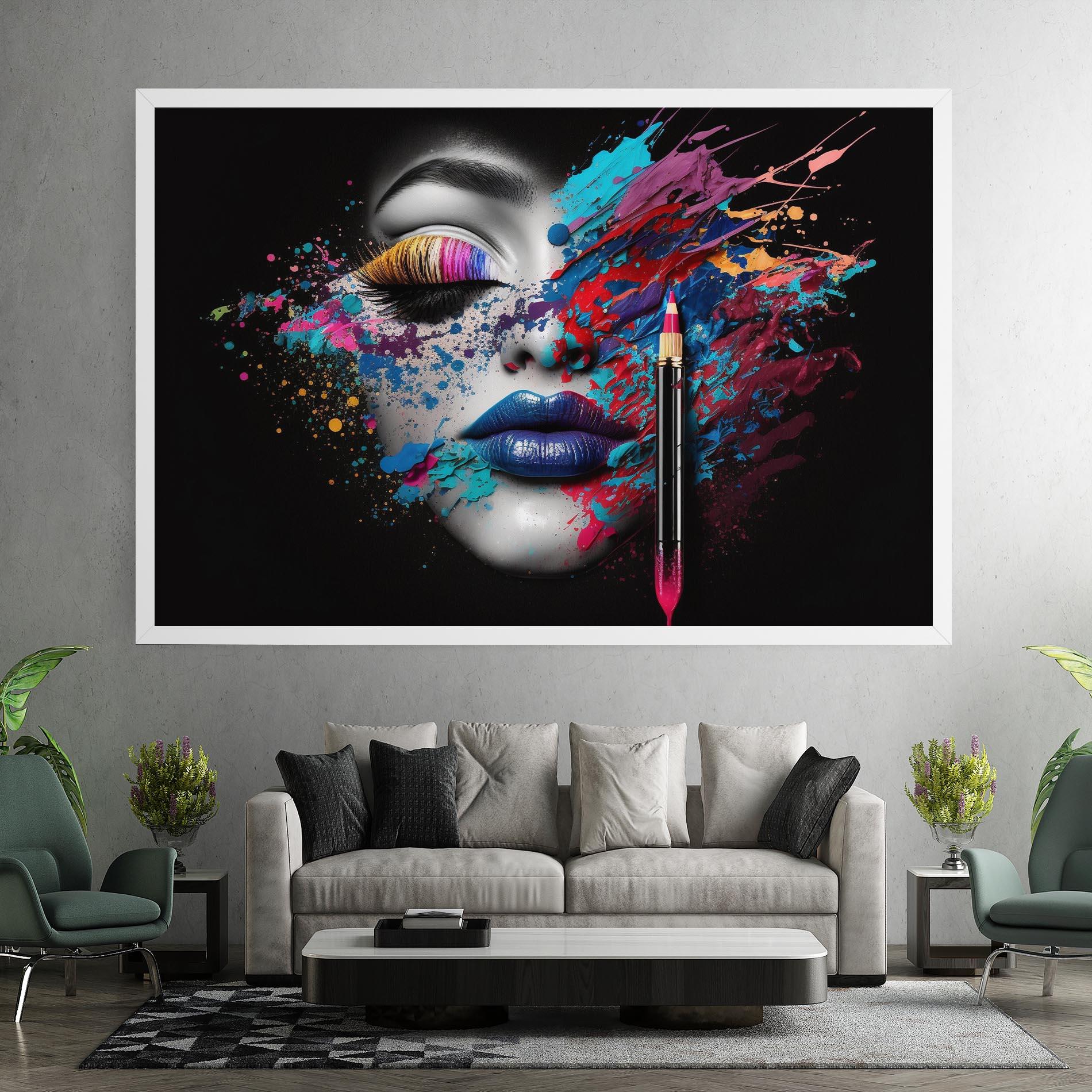 Leinwandbild Cosmetology Concept mockup 7