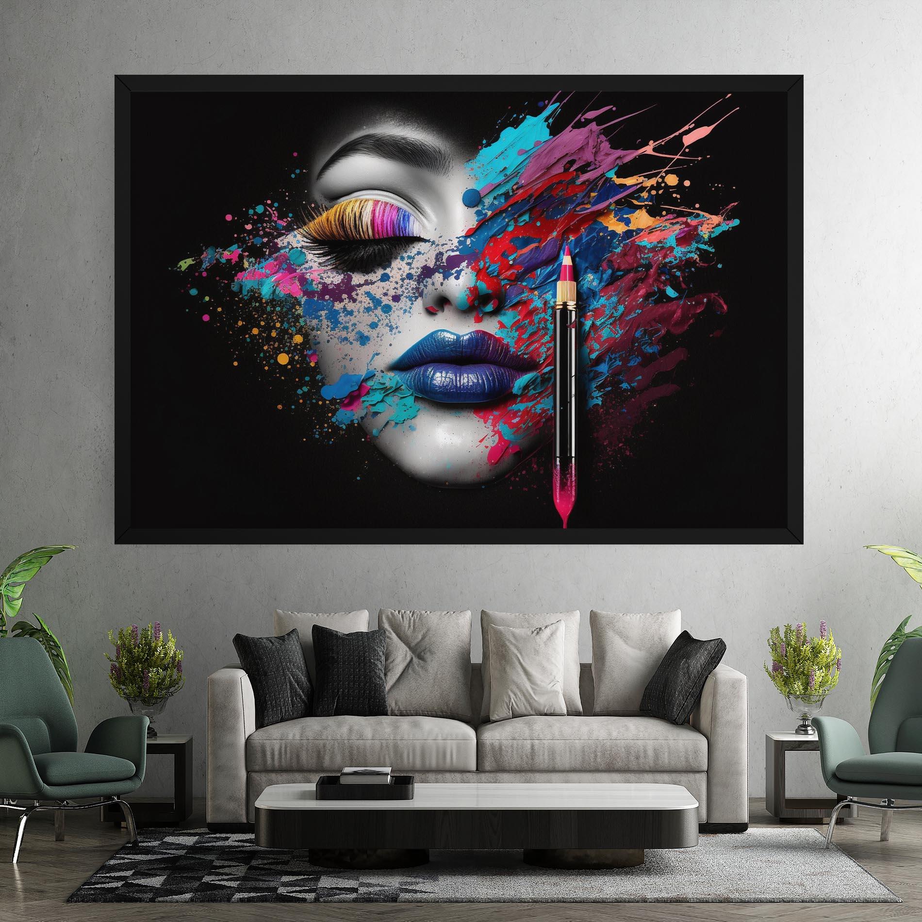 Leinwandbild Cosmetology Concept mockup 7