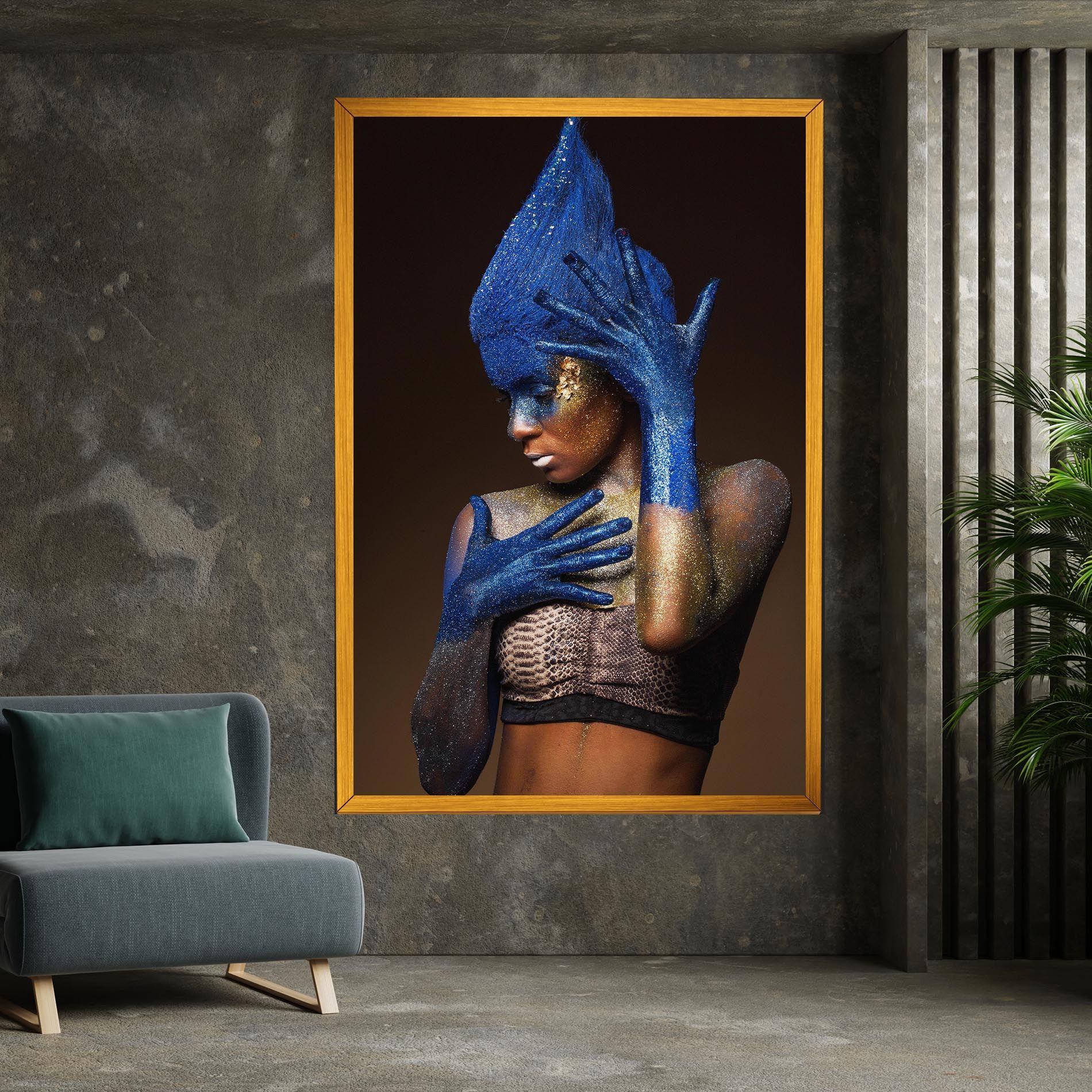 Blue Hands Makeup mockup 7