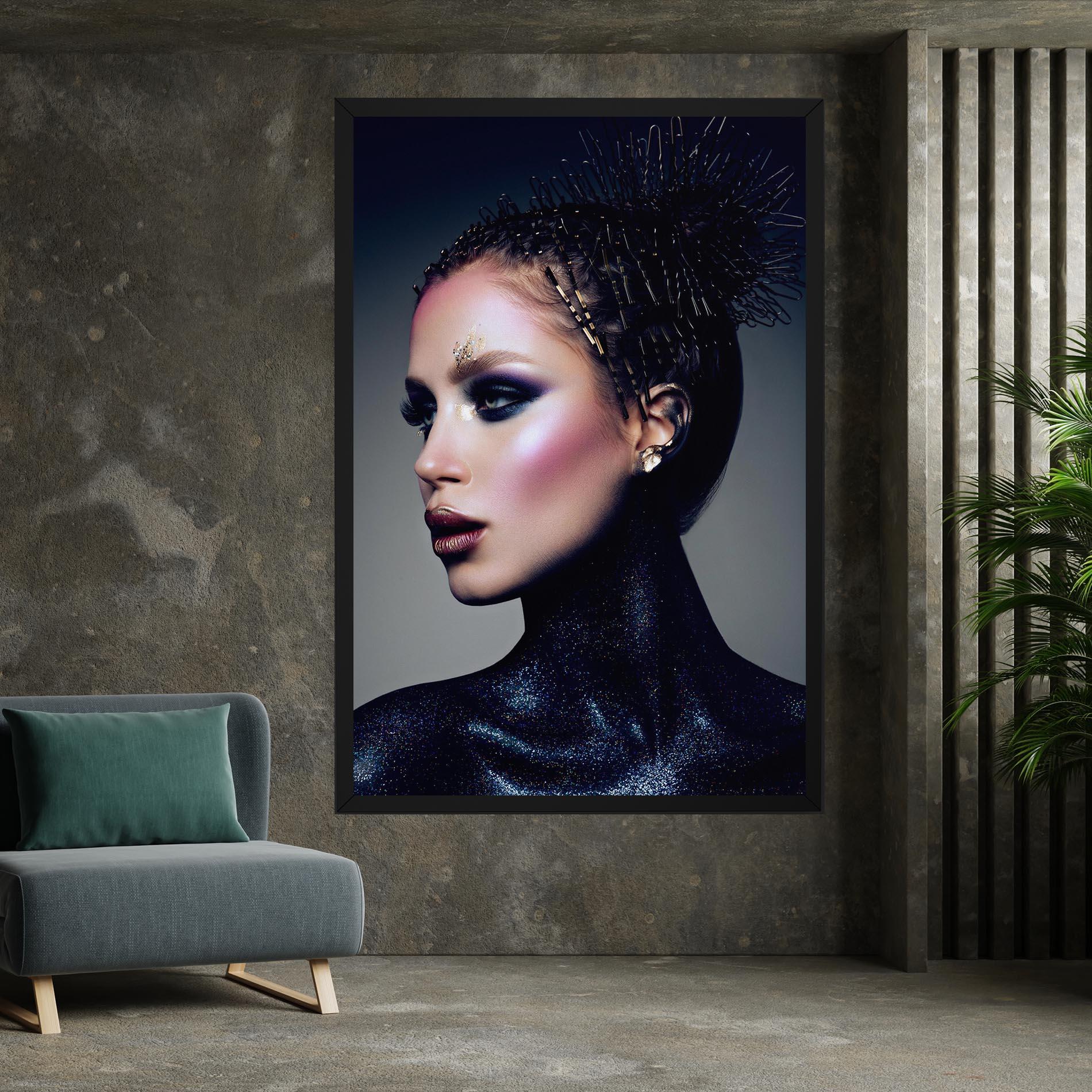 Leinwandbild Galaxy Neck mockup 7