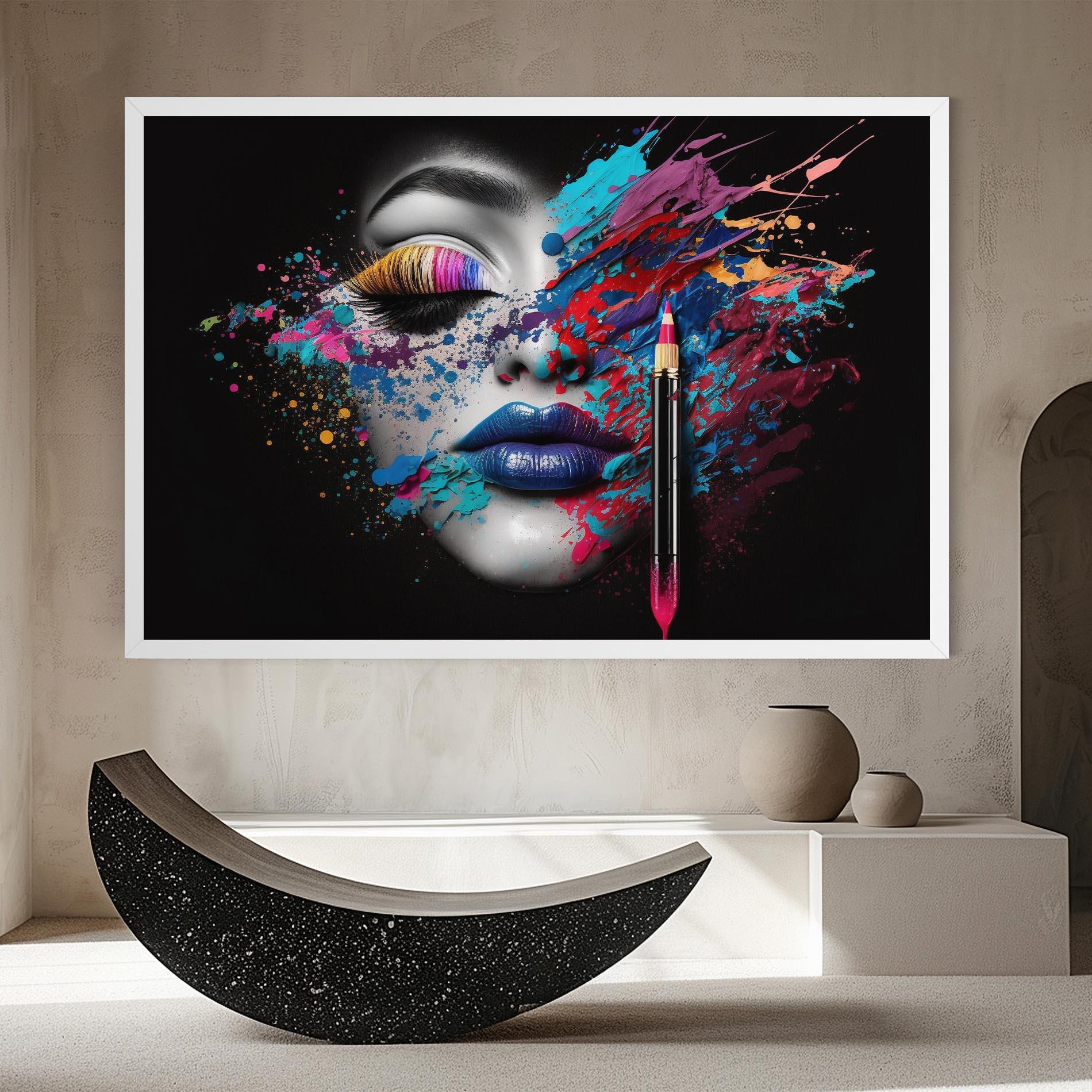 Leinwandbild Cosmetology Concept mockup 8