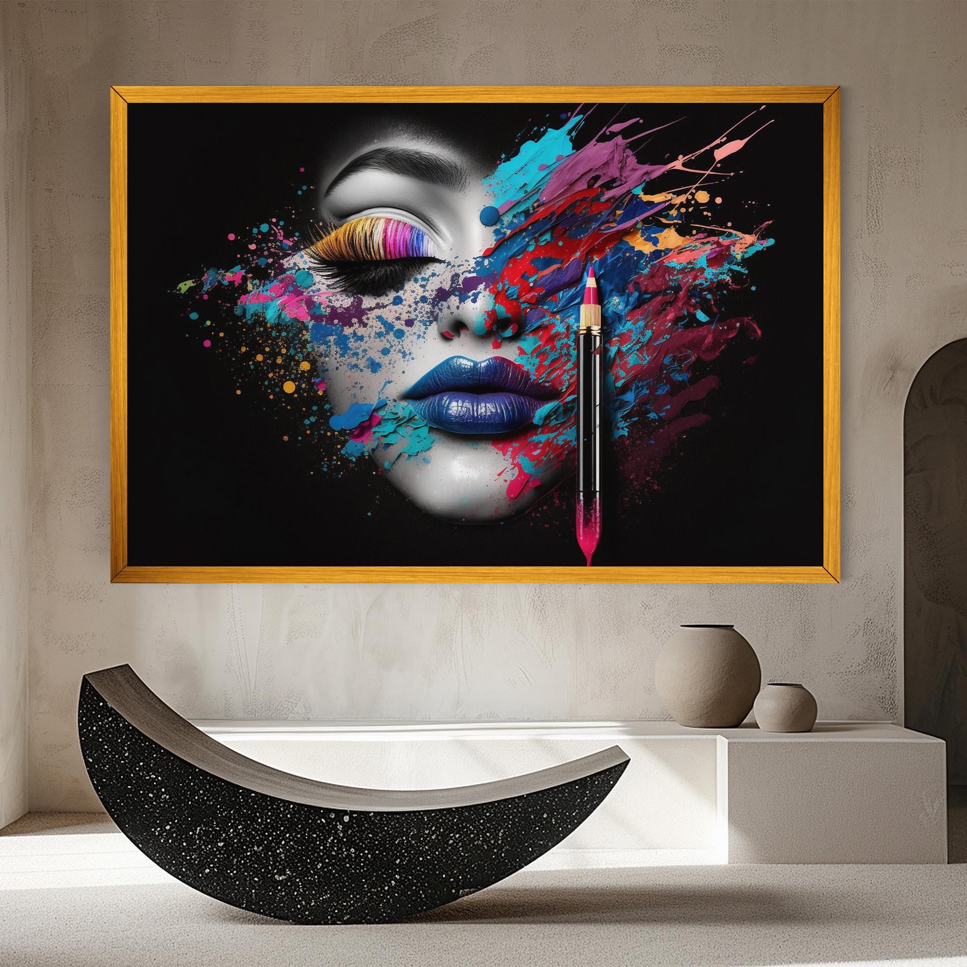 Leinwandbild Cosmetology Concept mockup 8