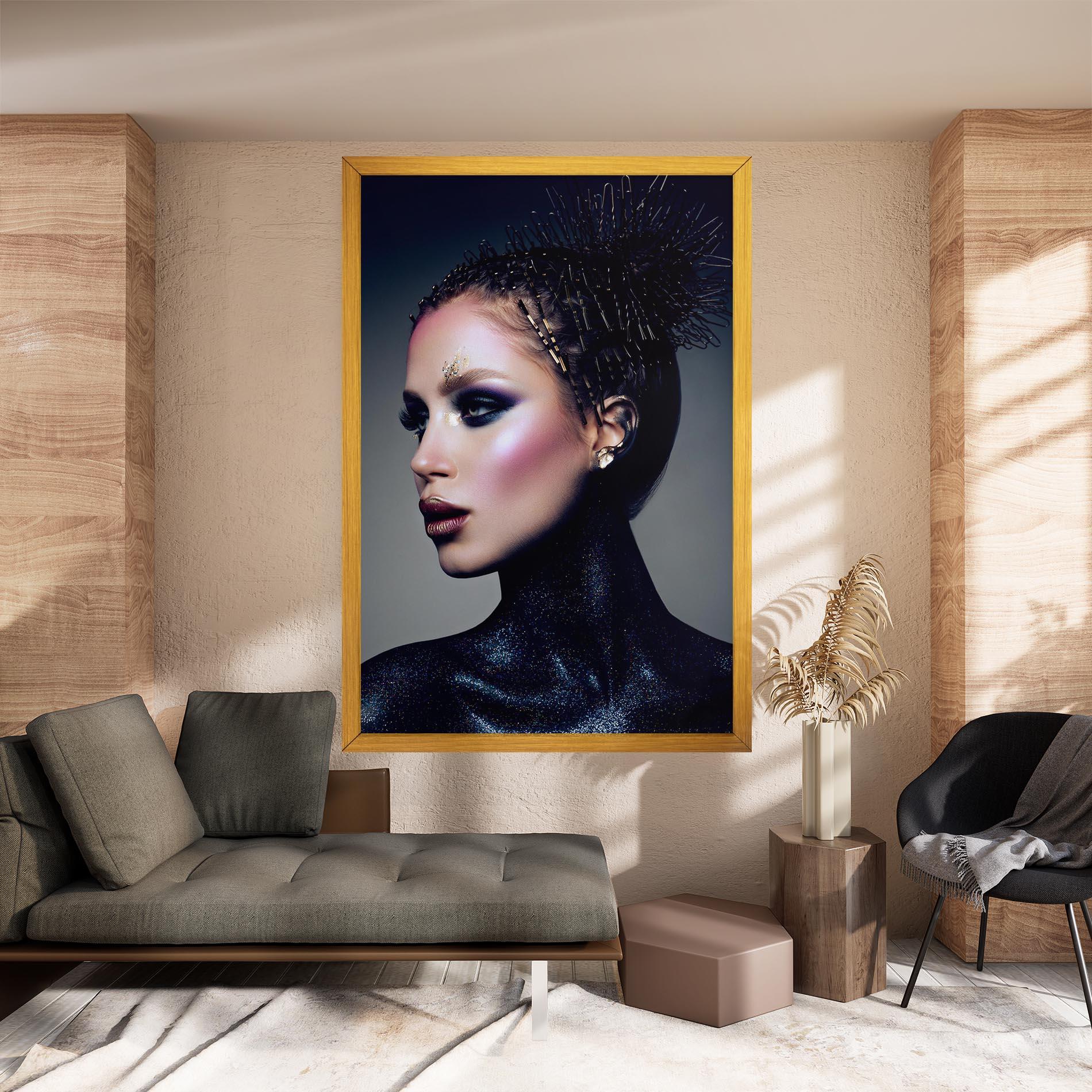 Leinwandbild Galaxy Neck mockup 8