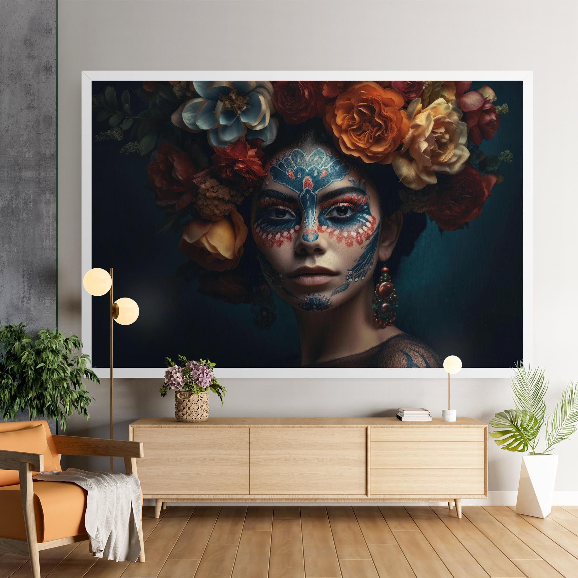 Skull Makeup mockup 9