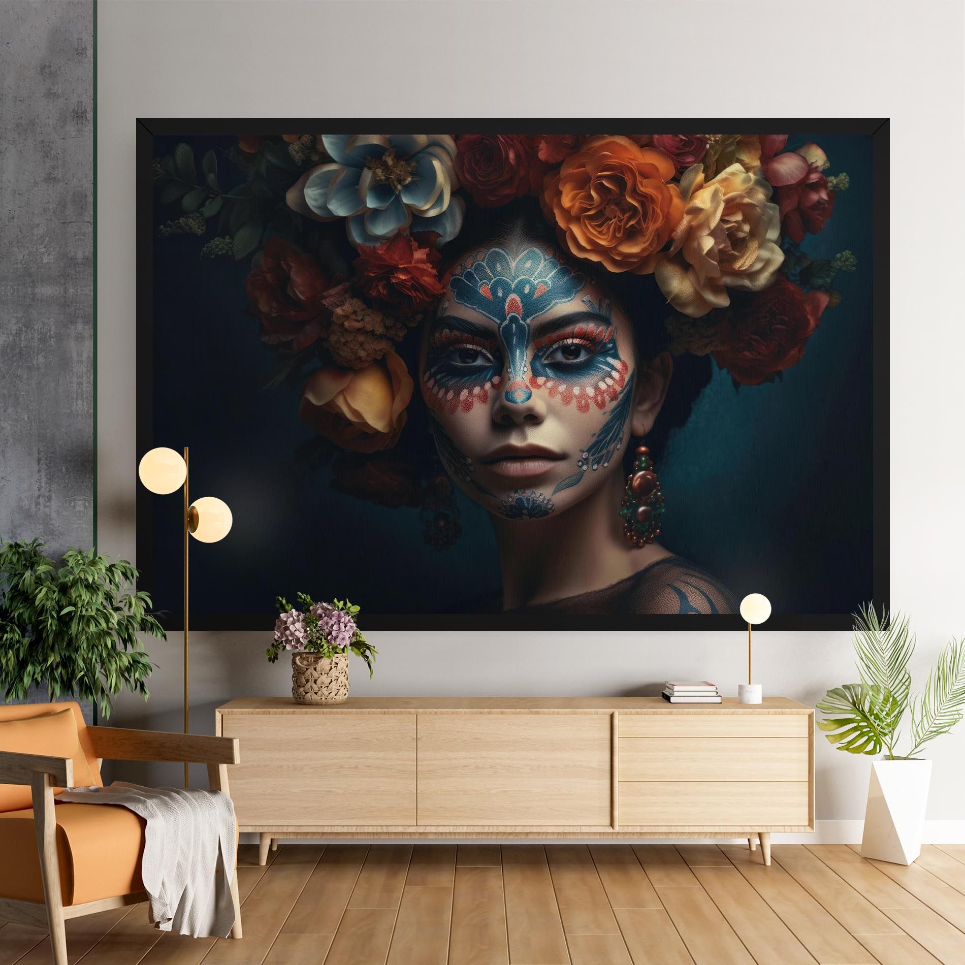 Skull Makeup mockup 9