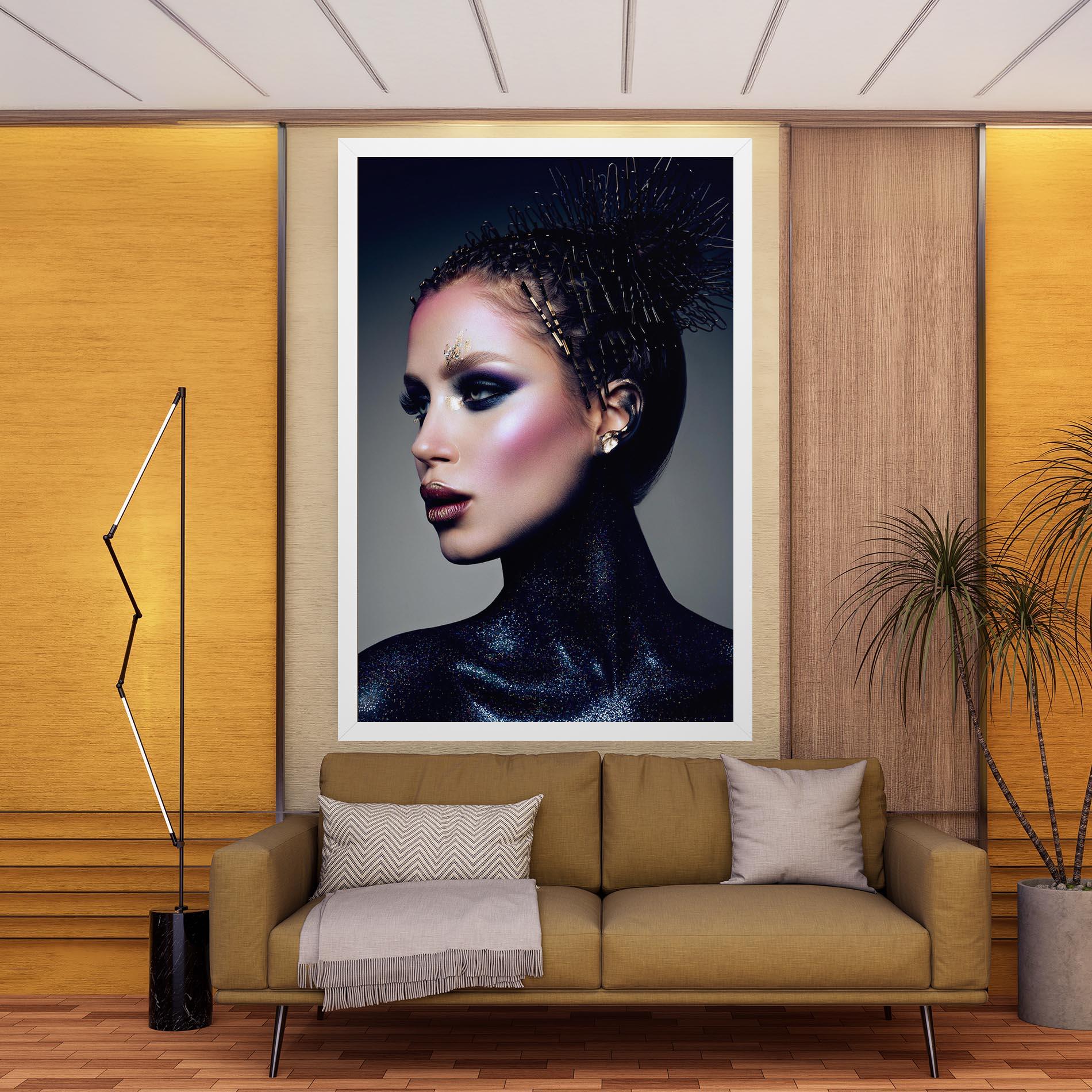 Leinwandbild Galaxy Neck mockup 9