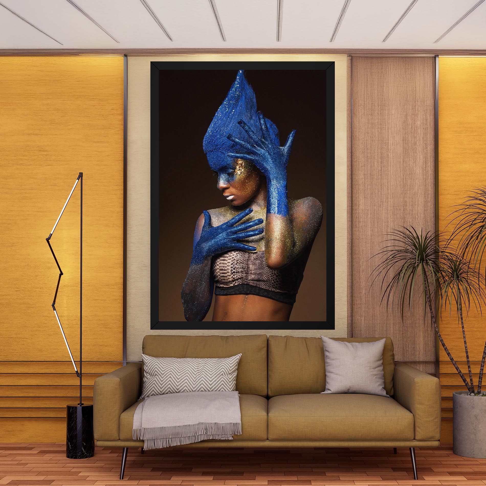 Blue Hands Makeup mockup 9