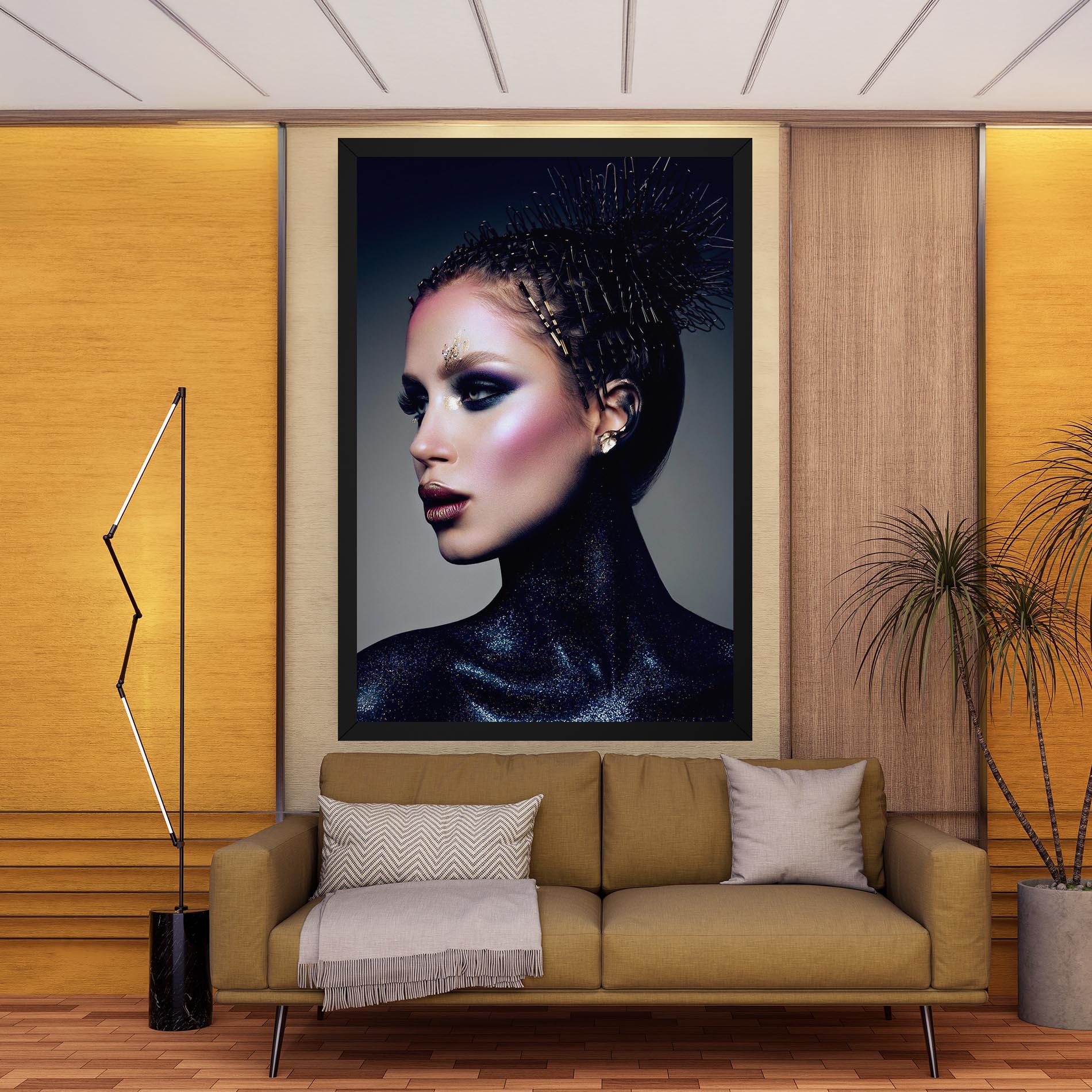 Leinwandbild Galaxy Neck mockup 9