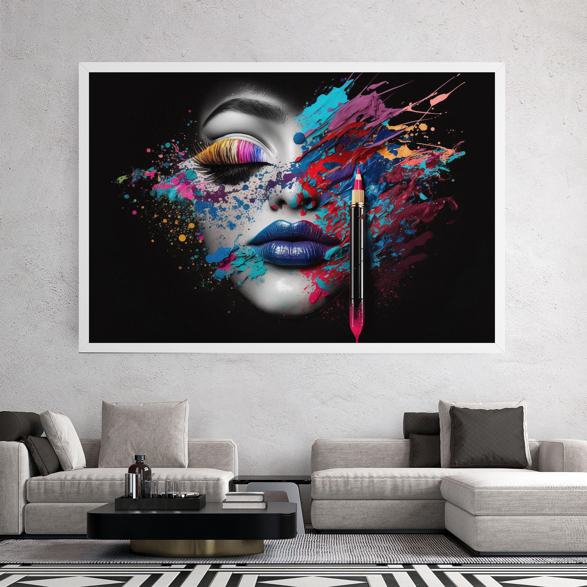 Leinwandbild Cosmetology Concept mockup 2