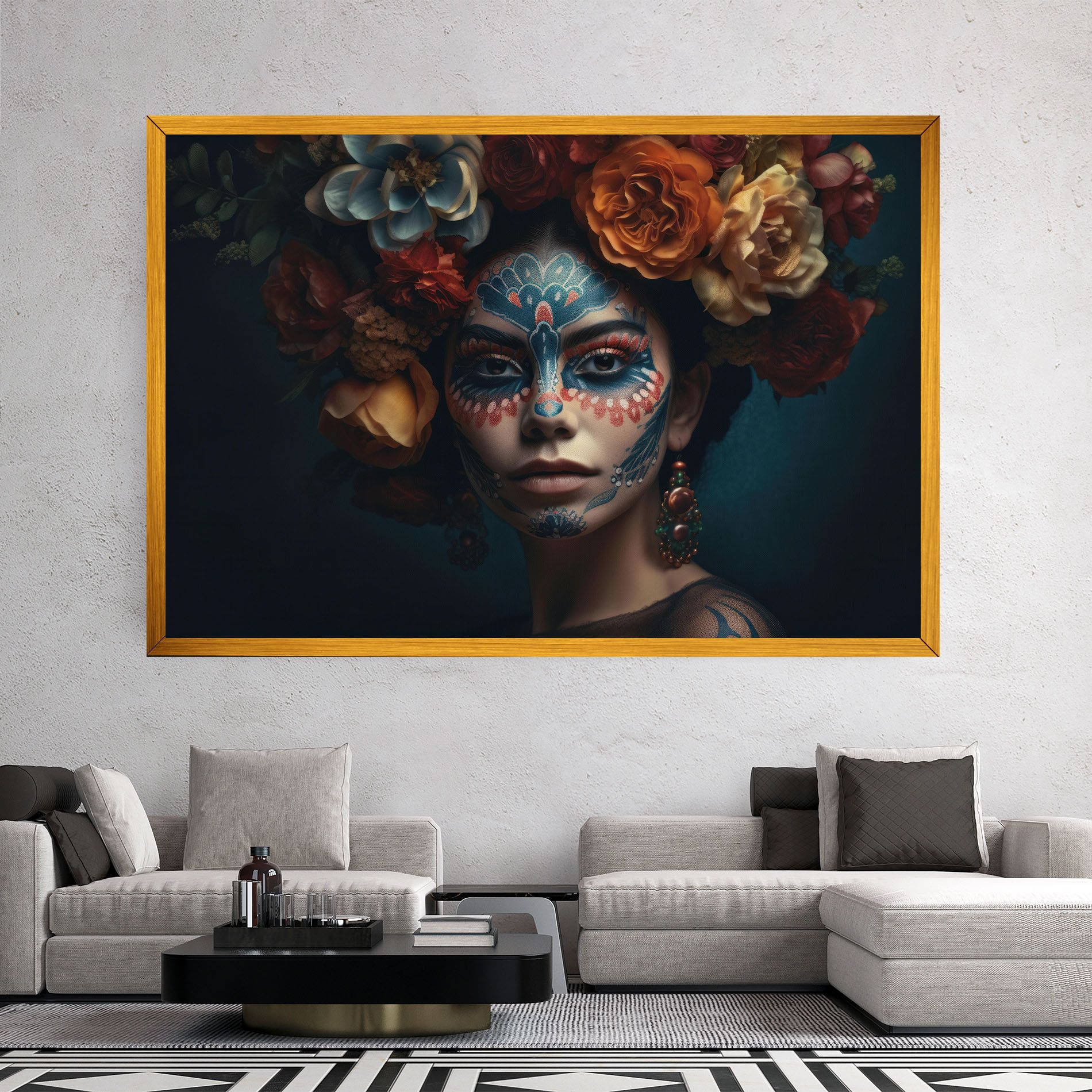 Skull Makeup mockup 2