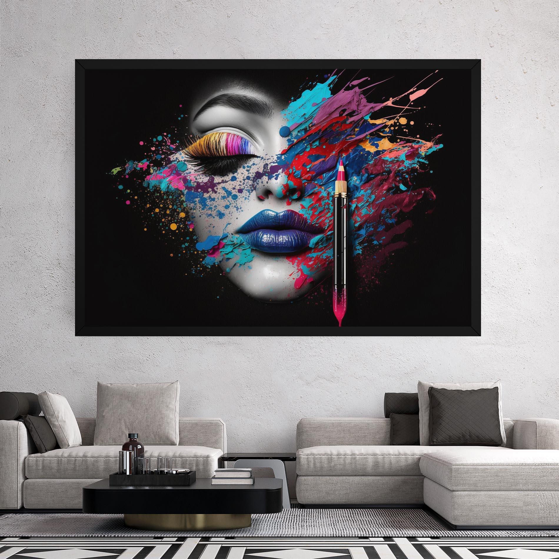 Leinwandbild Cosmetology Concept mockup 2