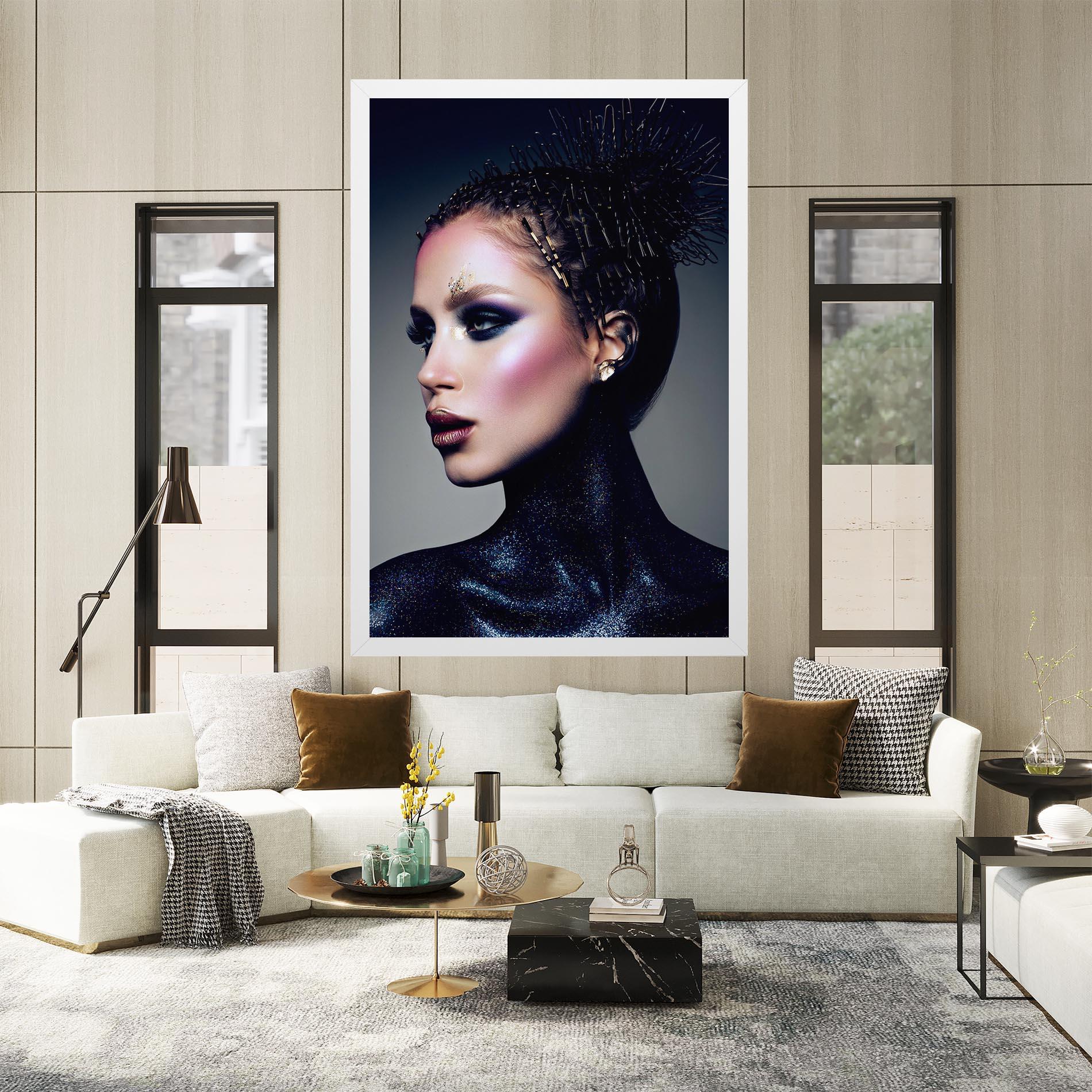 Leinwandbild Galaxy Neck mockup 2