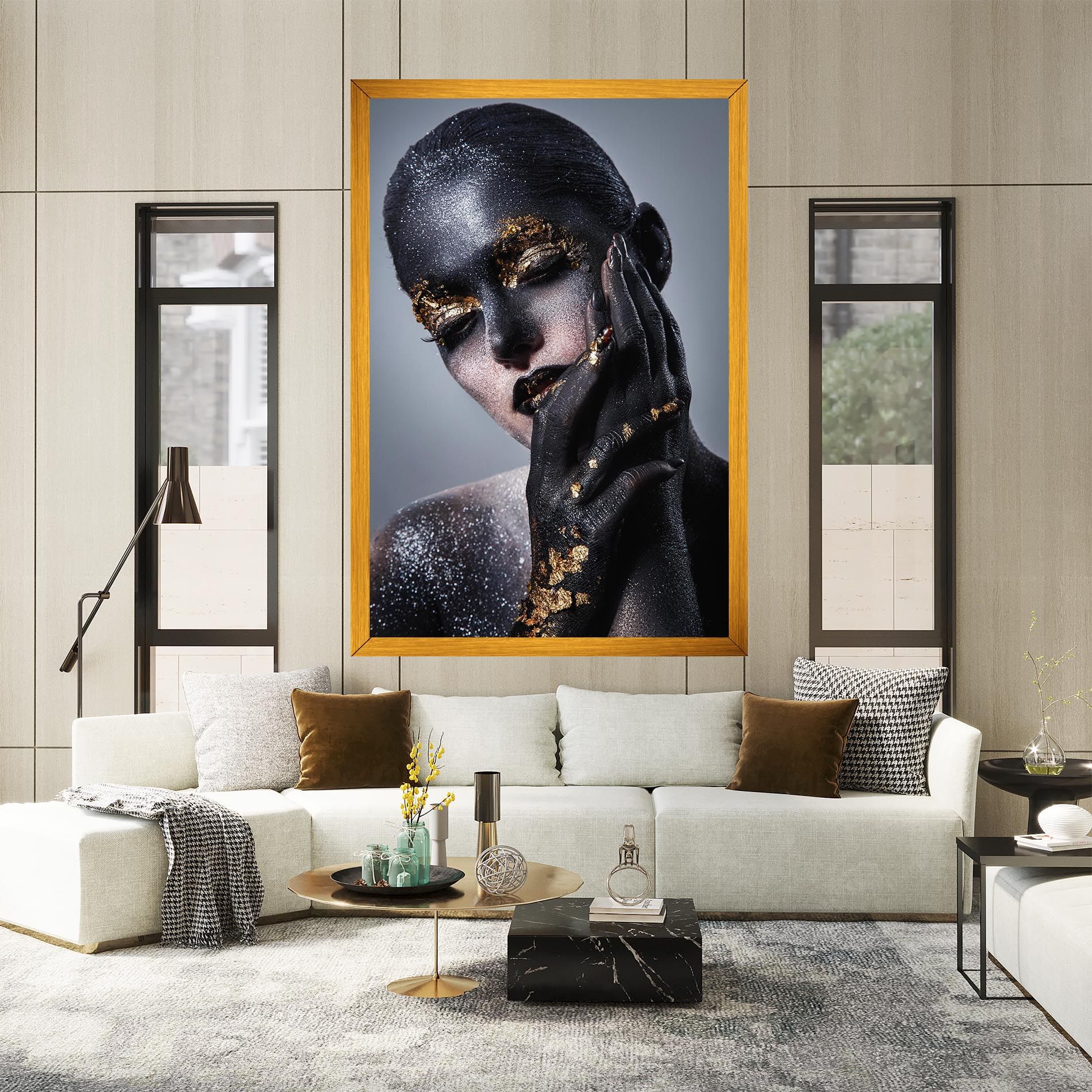 Black Artistic Makeup mockup 2