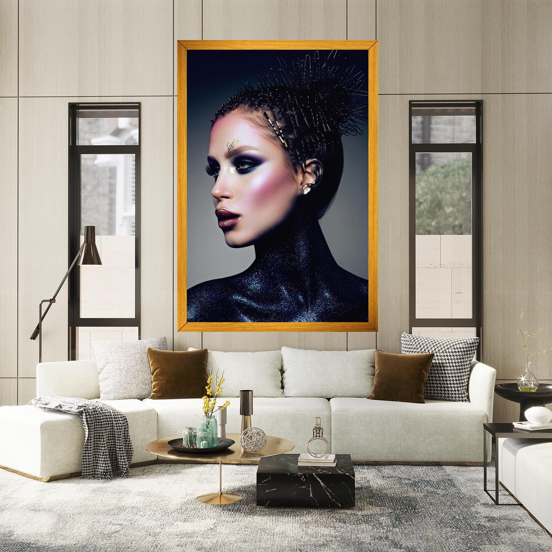 Leinwandbild Galaxy Neck mockup 2