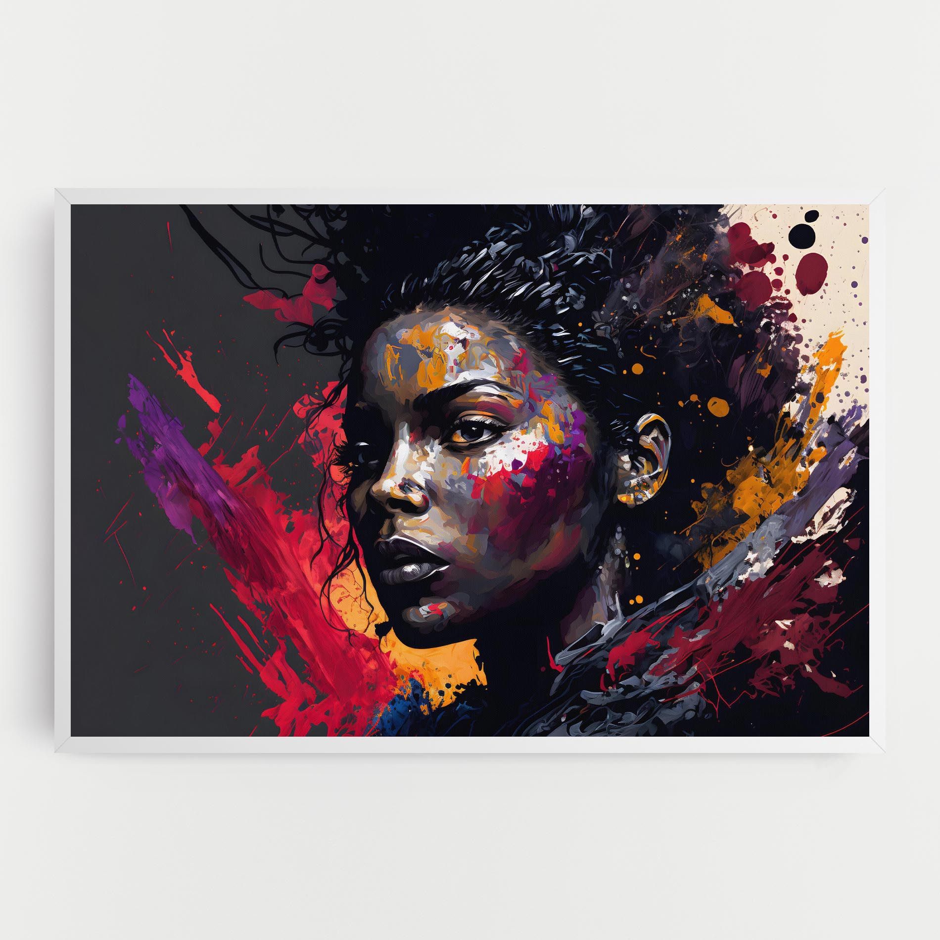 African Woman Splash mockup 0