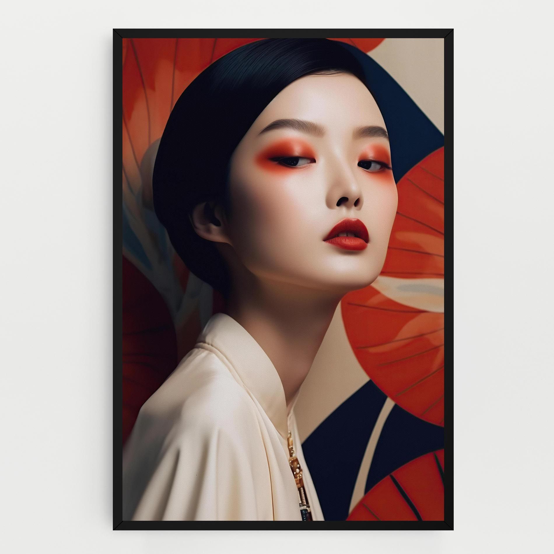 Asiatic Red Lips mockup 0