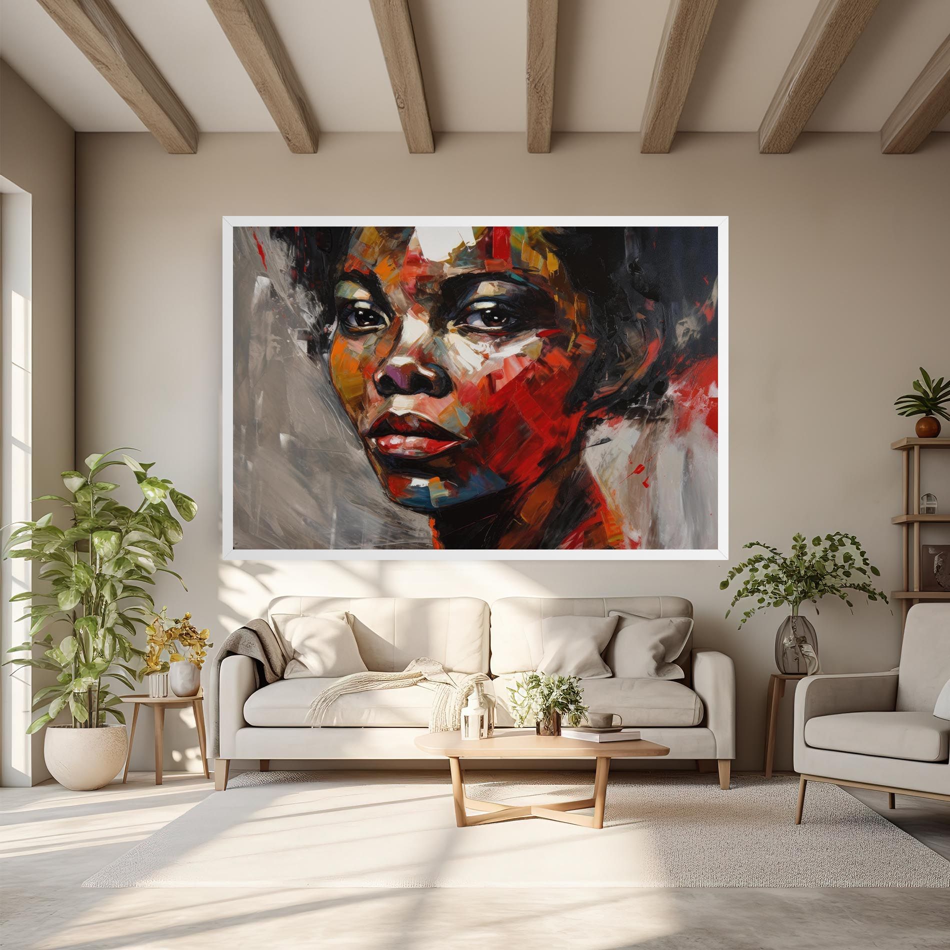 Intense Portrait Art mockup 6