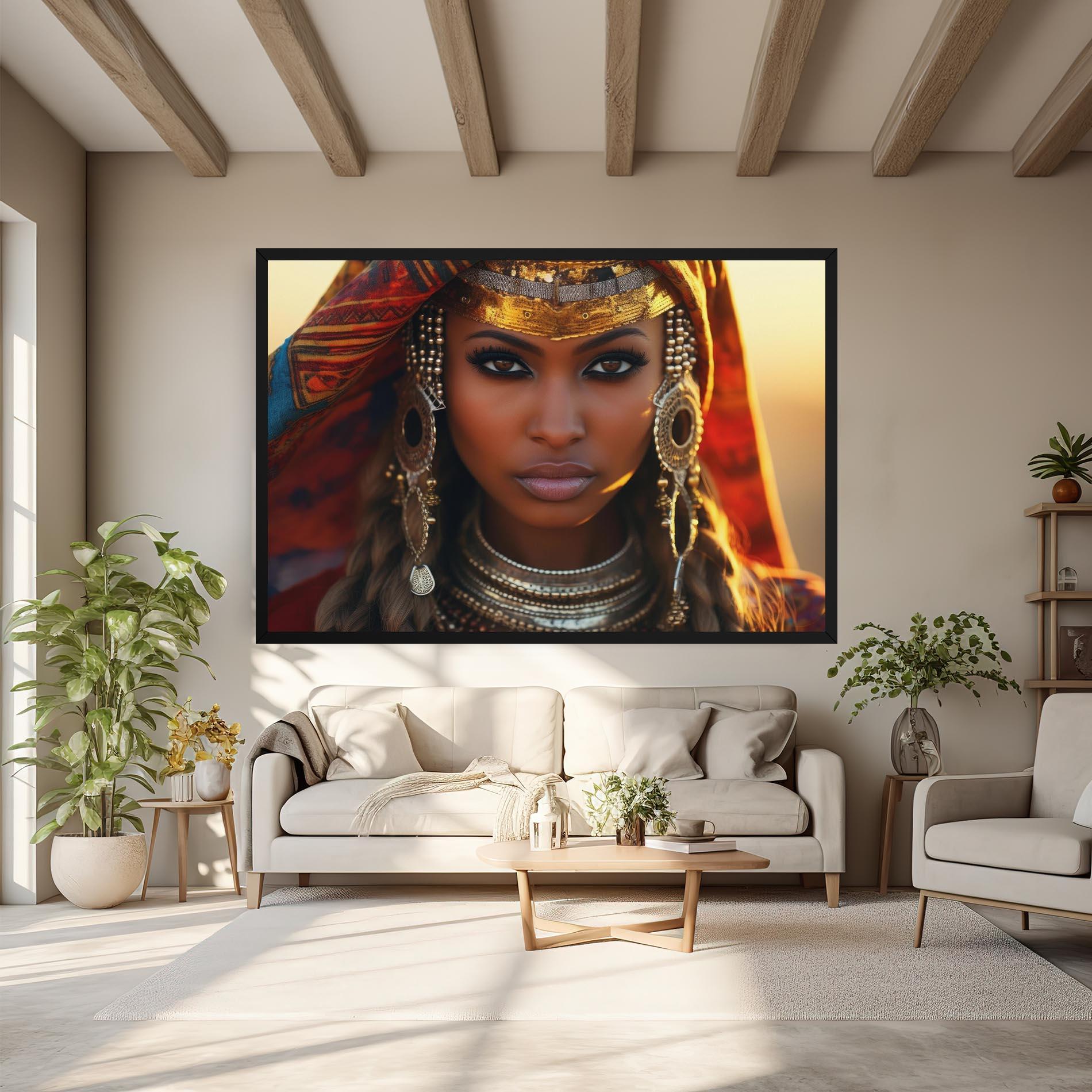 Leinwandbild Unique Smokey Eyes mockup 6